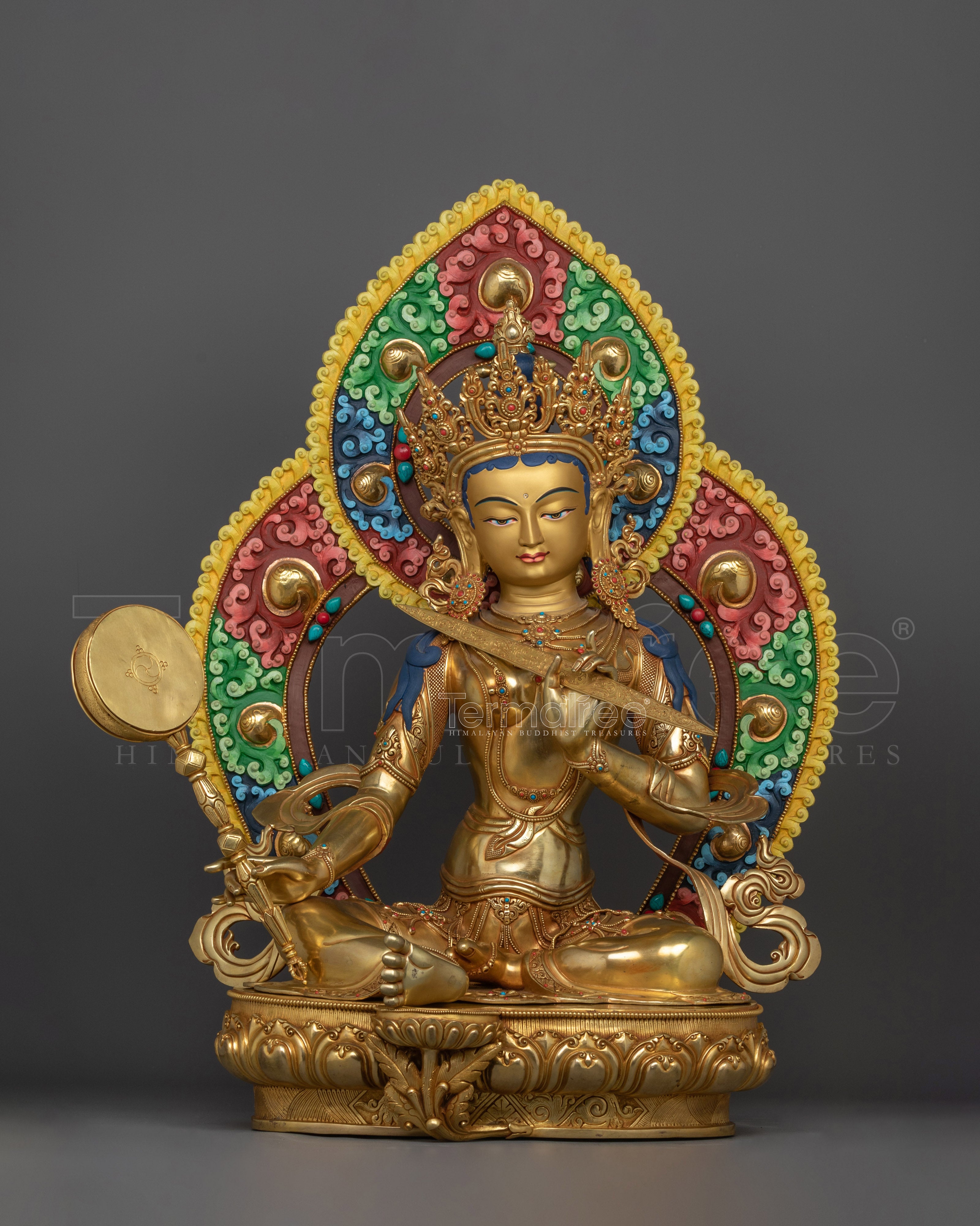 Dorje Yudronma Copper Statue | The Majestic Deity of Spiritual Realms