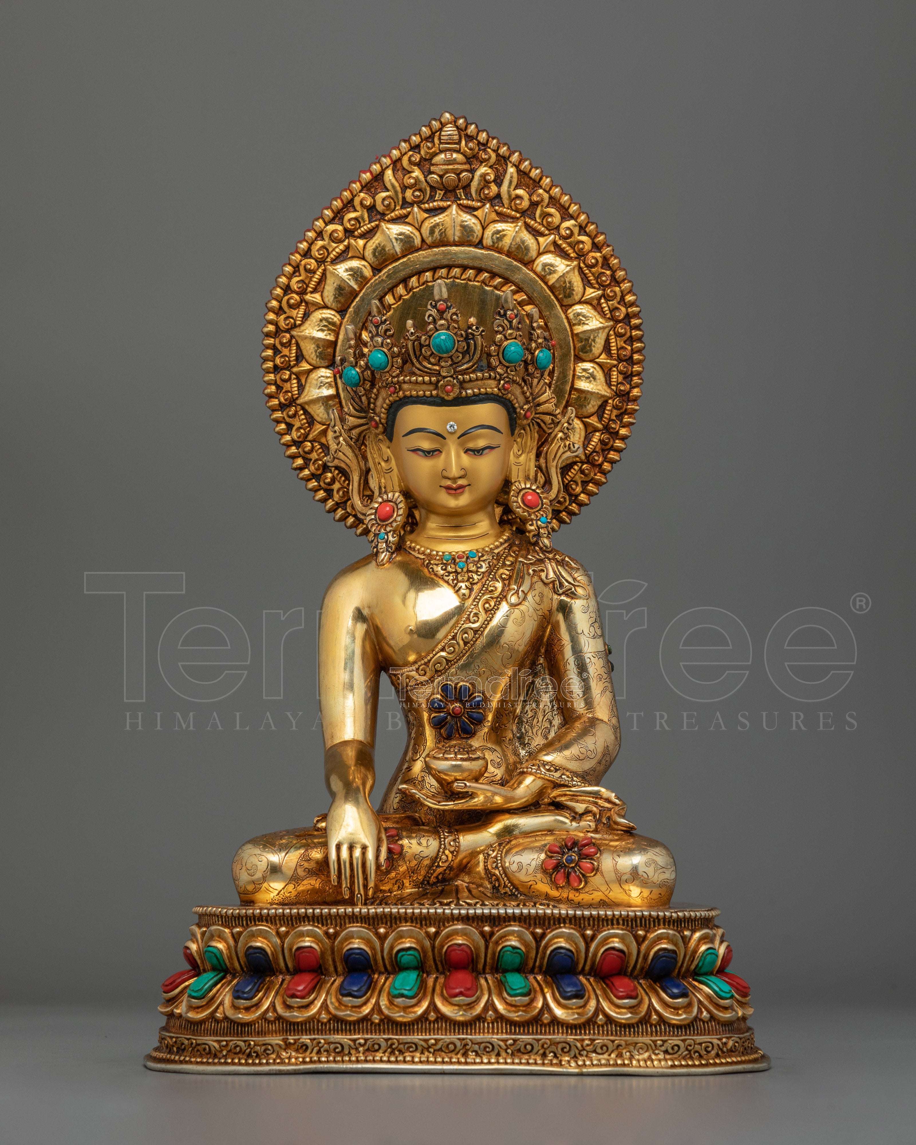 Shakyamuni Buddha A Majestic Enlighten Teacher Statue | Embodiment of Wisdom