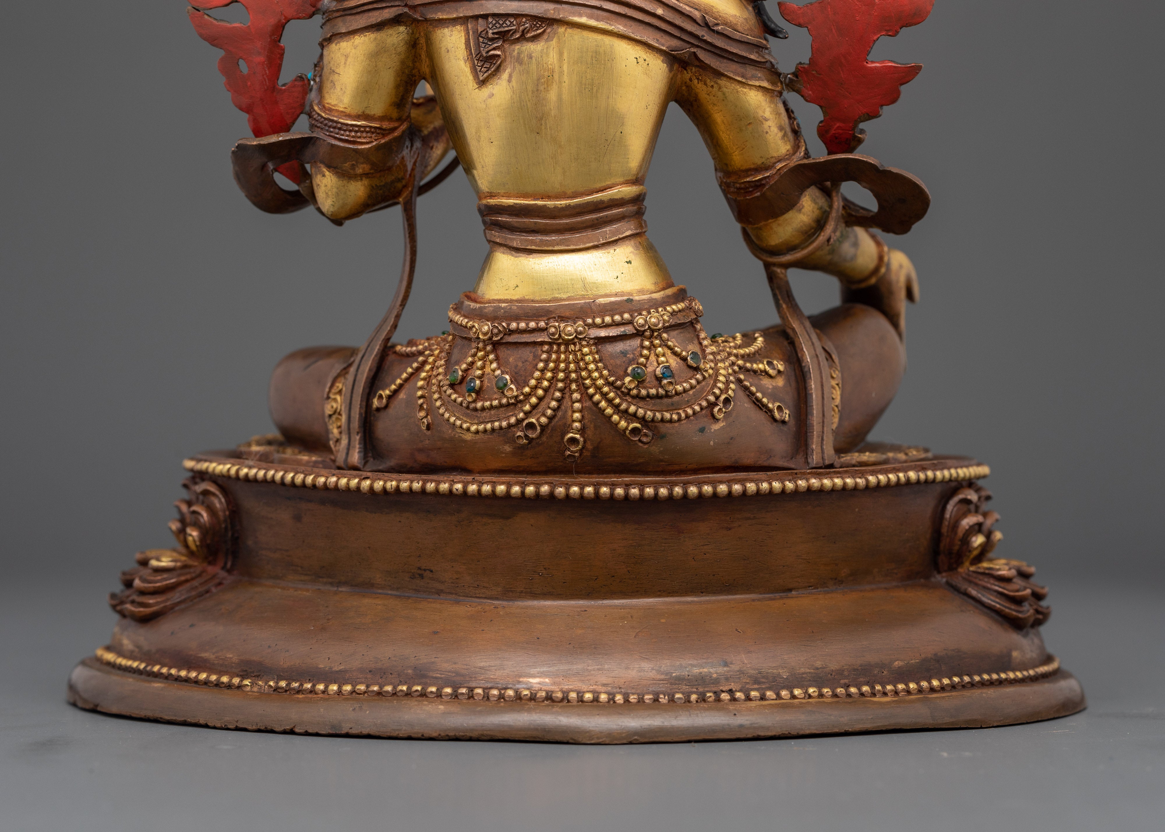Green Tara Handmade Oxidized Statue | Embodiment of Compassion