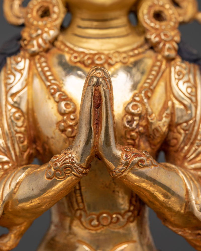 Chenrezig Handcrafted Compassion Deity Statue | Embodiment of Mercy
