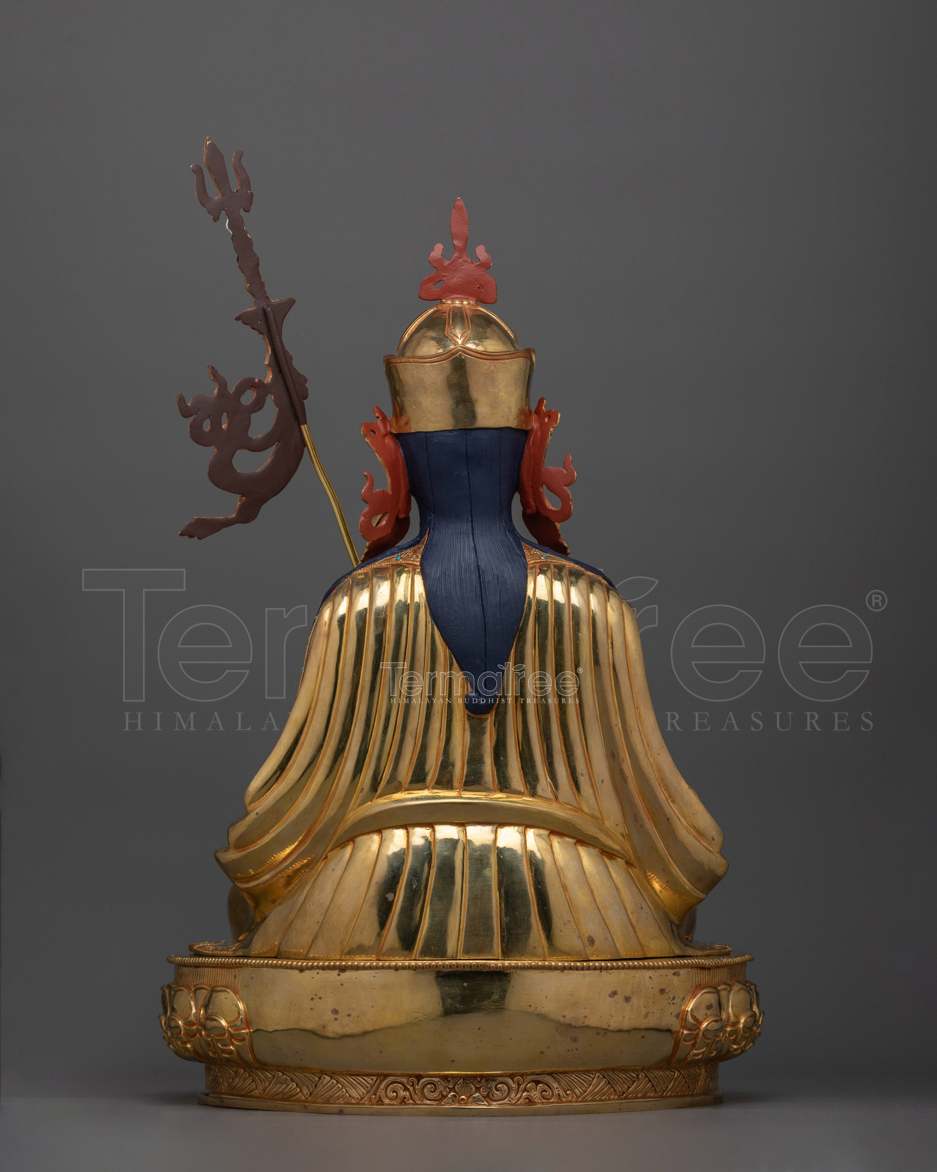 Guru Rinpoche Handcrafted 50cm Statue | Master of Tantric Buddhism