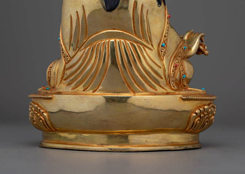 Guru Rinpoche Tantric Deity Statue | Embodiment of Enlightenment and Protection