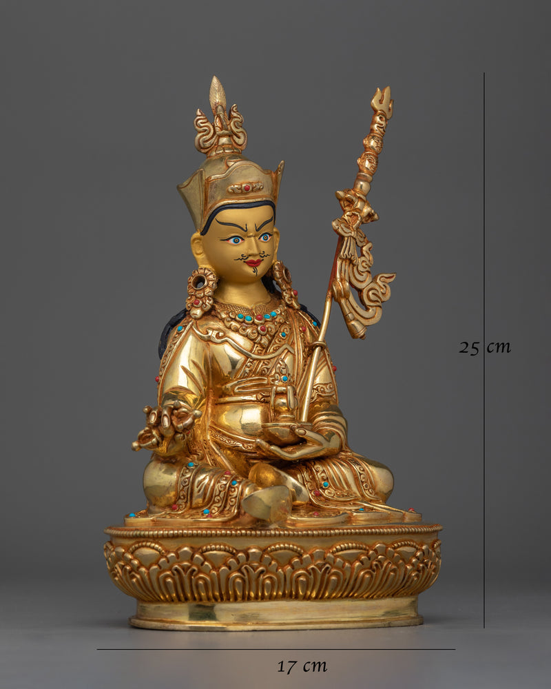 Guru Rinpoche Tantric Deity Statue | Embodiment of Enlightenment and Protection
