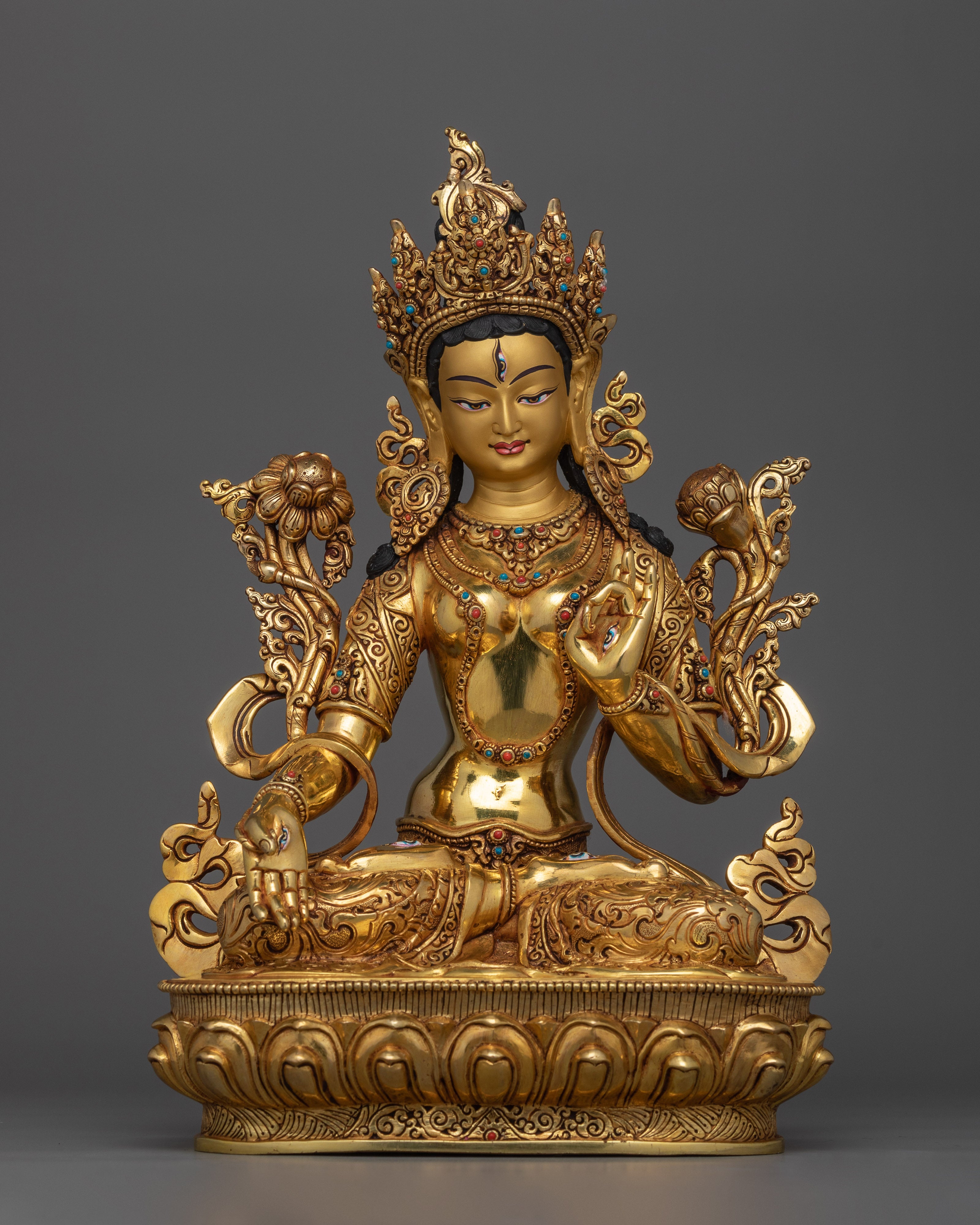 white-tara-nepalese-hand-carved