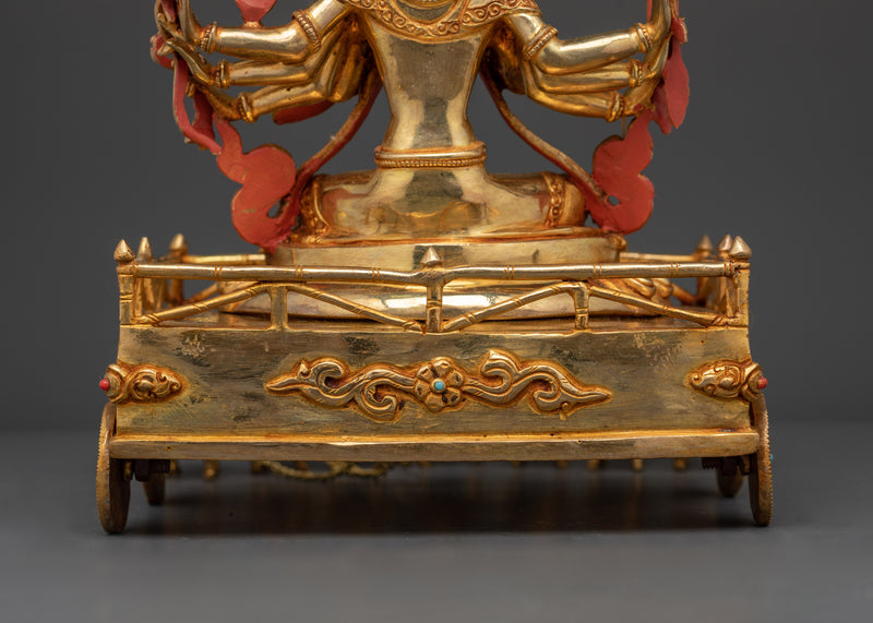 Marichi Handmade Gold Gilded Statue | Radiance of the Dawn