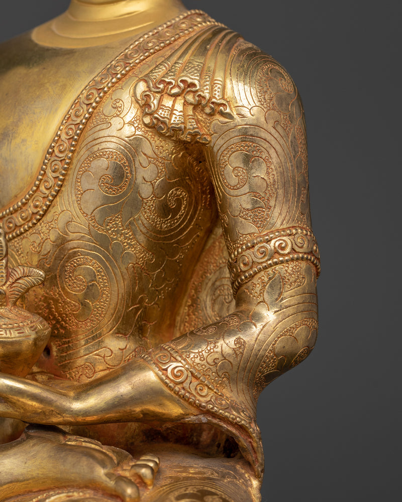 Healing Energy Medicine Buddha Handmade Statue | Embodiment of Healing