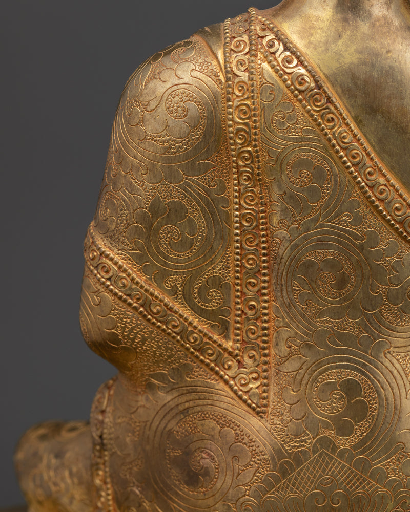 Healing Energy Medicine Buddha Handmade Statue | Embodiment of Healing
