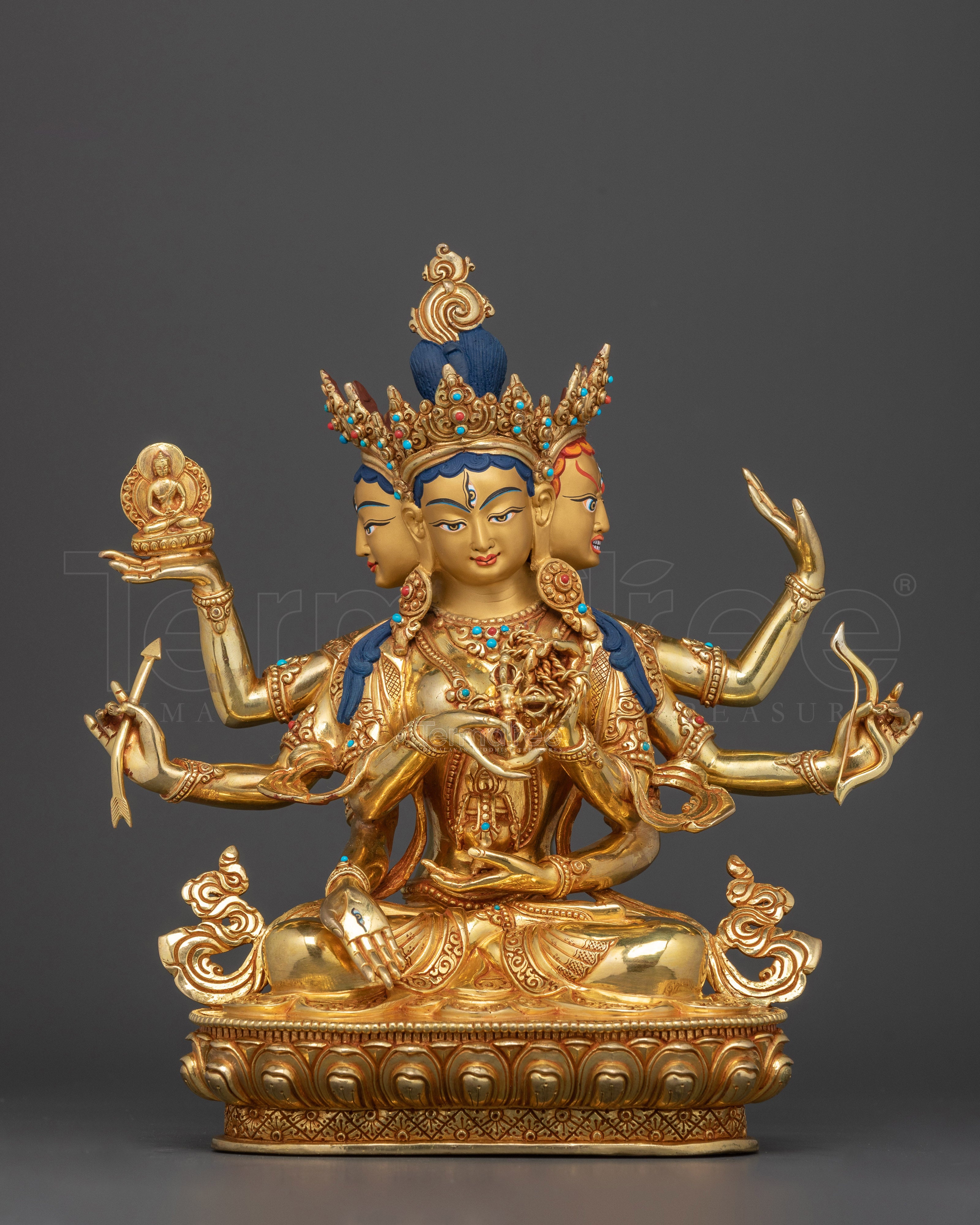Namgyalma a Handmade Dakini Statue | Embodiment of Purity and Immortality