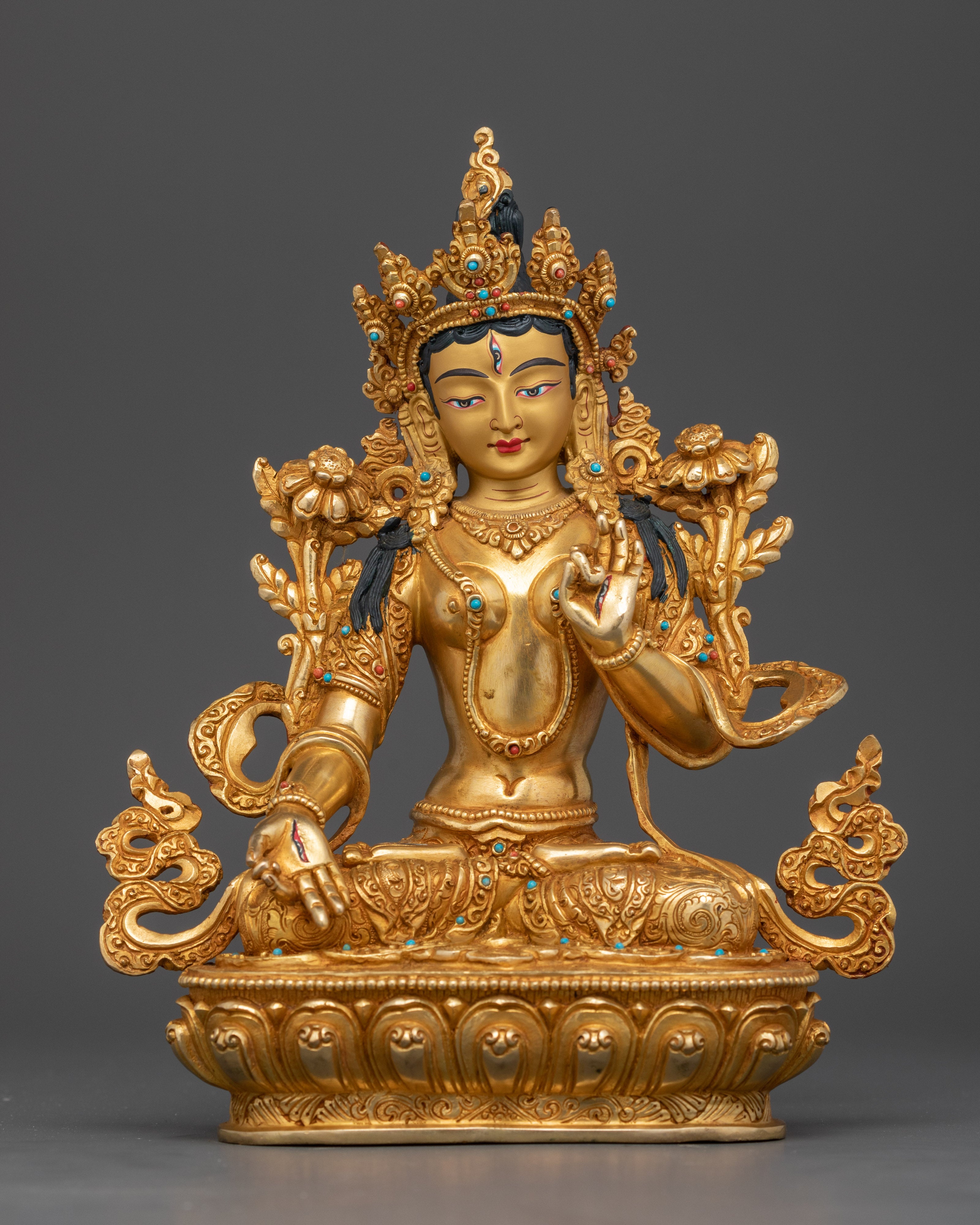 white-tara-handmade-small-female-deity