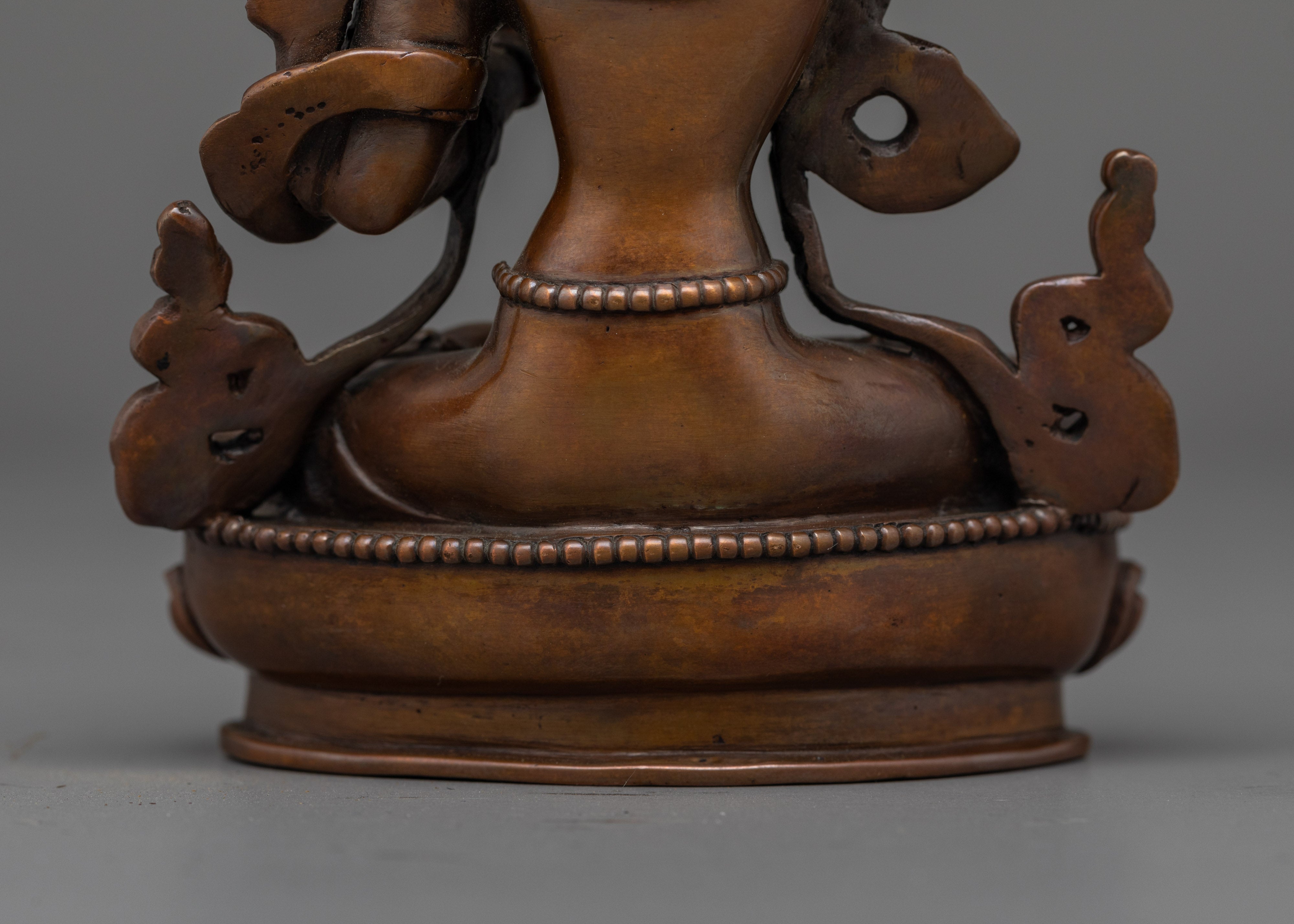 Manjushri Oxidized Handmade Small Statue | Embodiment of Wisdom and Enlightenment