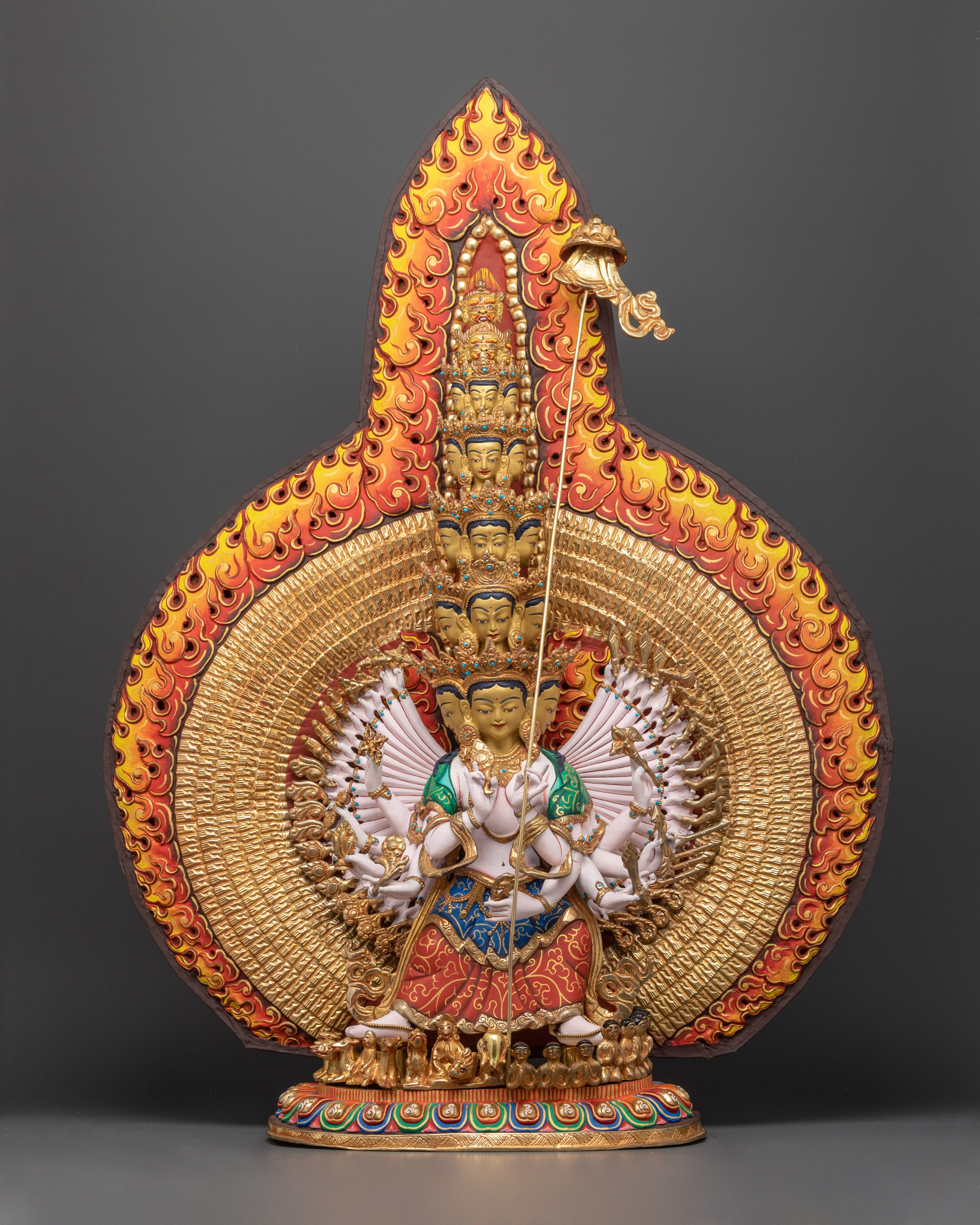 1000-Armed Sitatapatra Statue - A Powerful Protector Against Evil