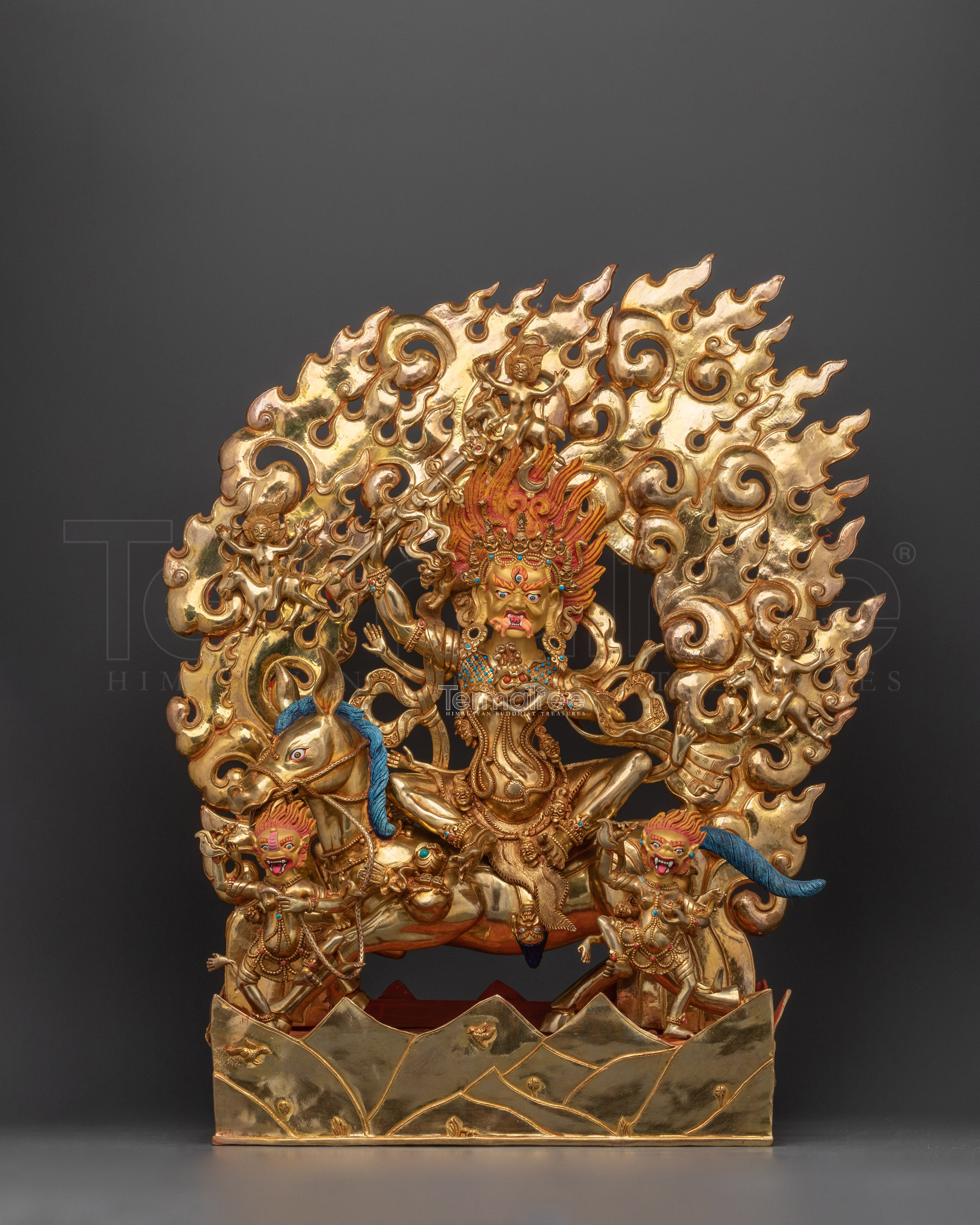 Shri Devi Sculpture | The Fierce Protector of the Dharma