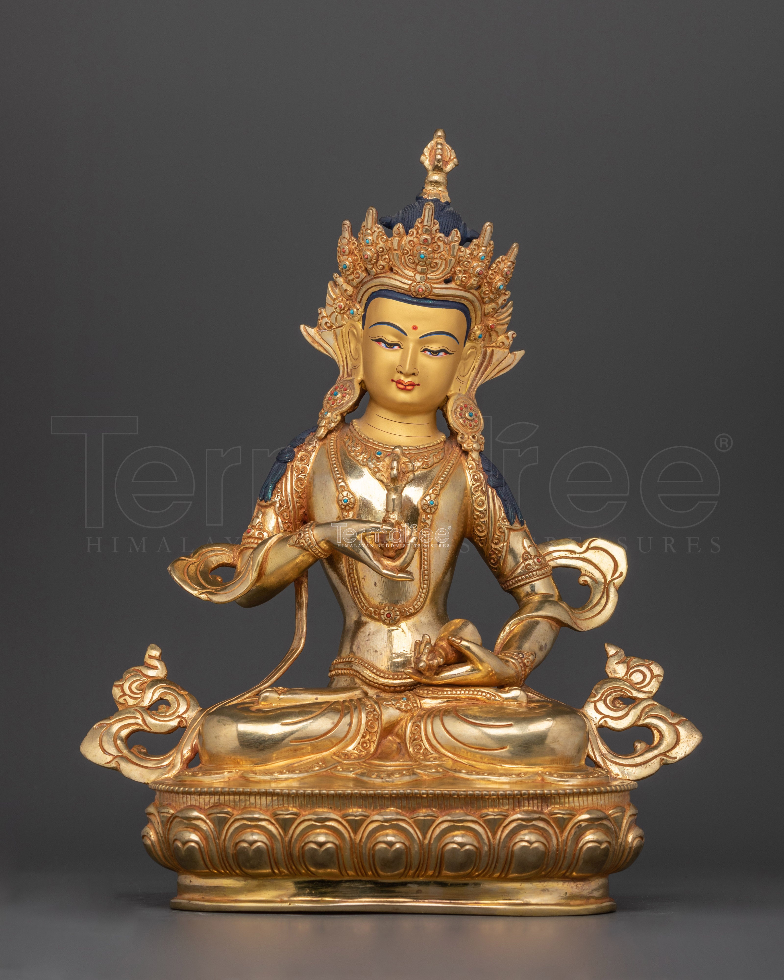 The Bodhisattva of Purification | Vajrasattva 24k Gold Gilded Statue