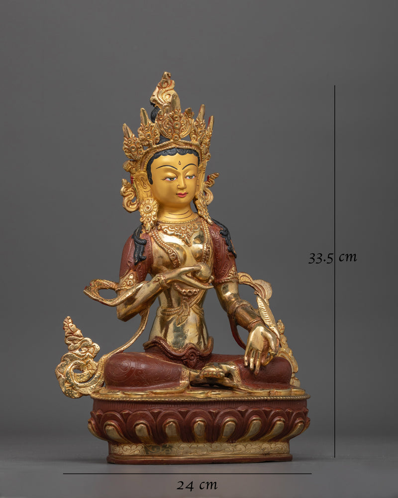 traditional-sculpture-of-female-bodhisattva