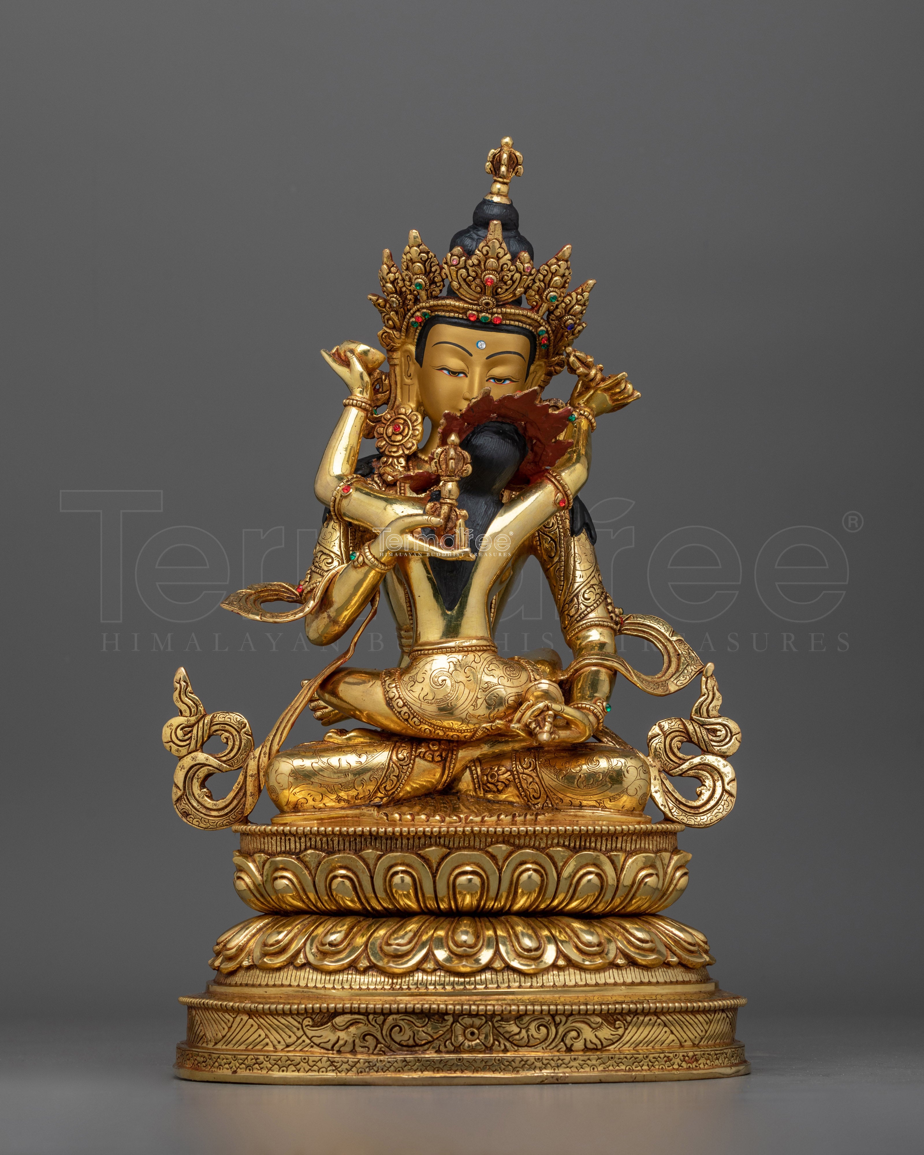 Vajrasattva with Consort Copper Statue | The Ultimate Symbol of Purification and Union