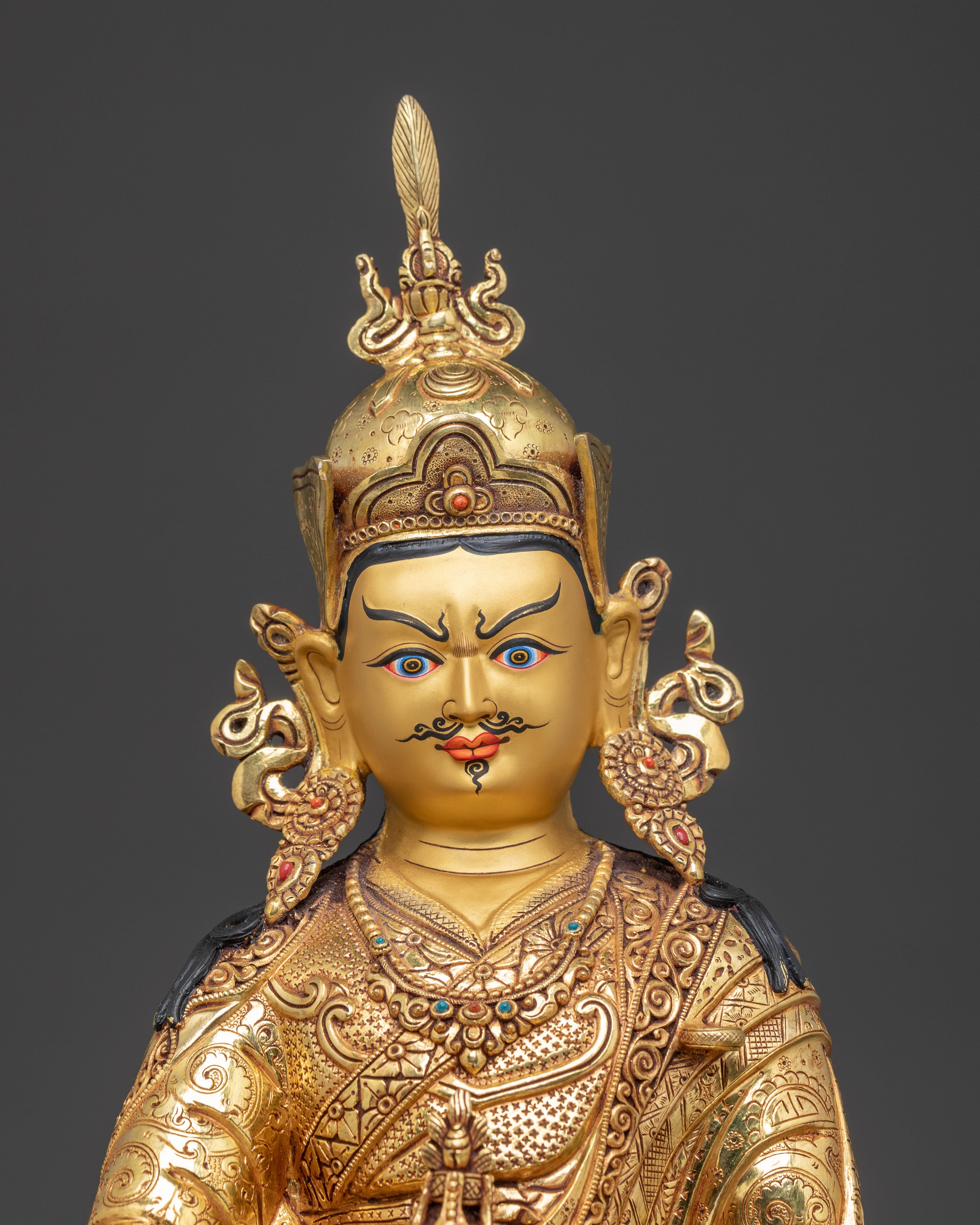 Sacred Statue of Guru Padmasambhava | Founder of Tibetan Buddhism