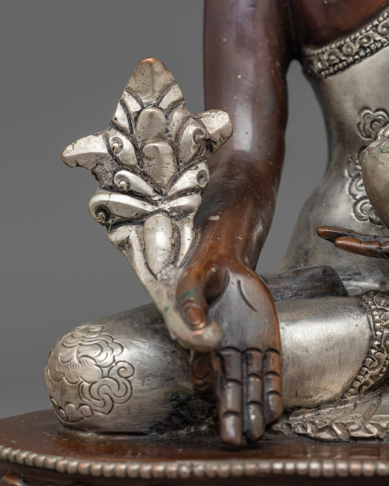 Handcrafted Figurine of Medicine Buddha | The Healer of Body and Spirit