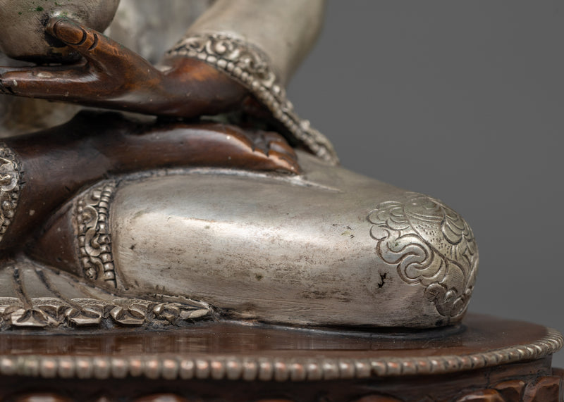 Handcrafted Figurine of Medicine Buddha | The Healer of Body and Spirit
