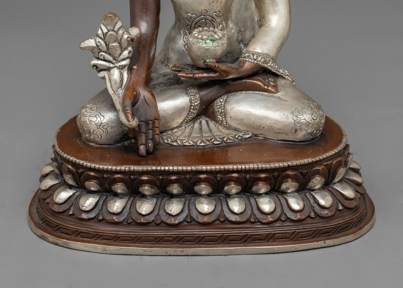 Handcrafted Figurine of Medicine Buddha | The Healer of Body and Spirit