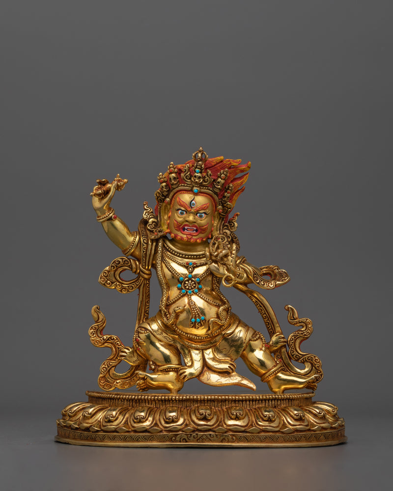The Protector of the Buddha | Vajrapani Copper Statue