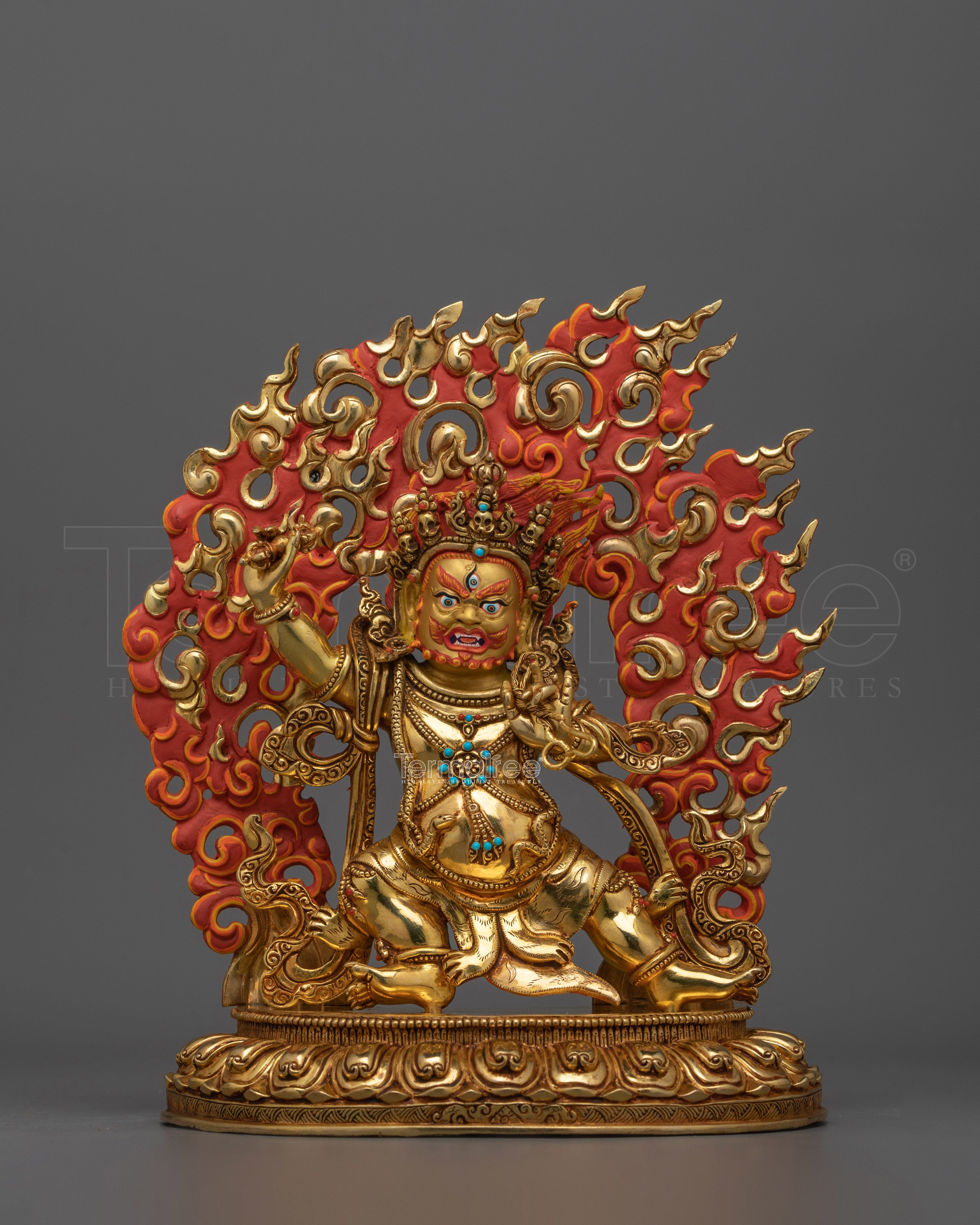 The Protector of the Buddha | Vajrapani Copper Statue
