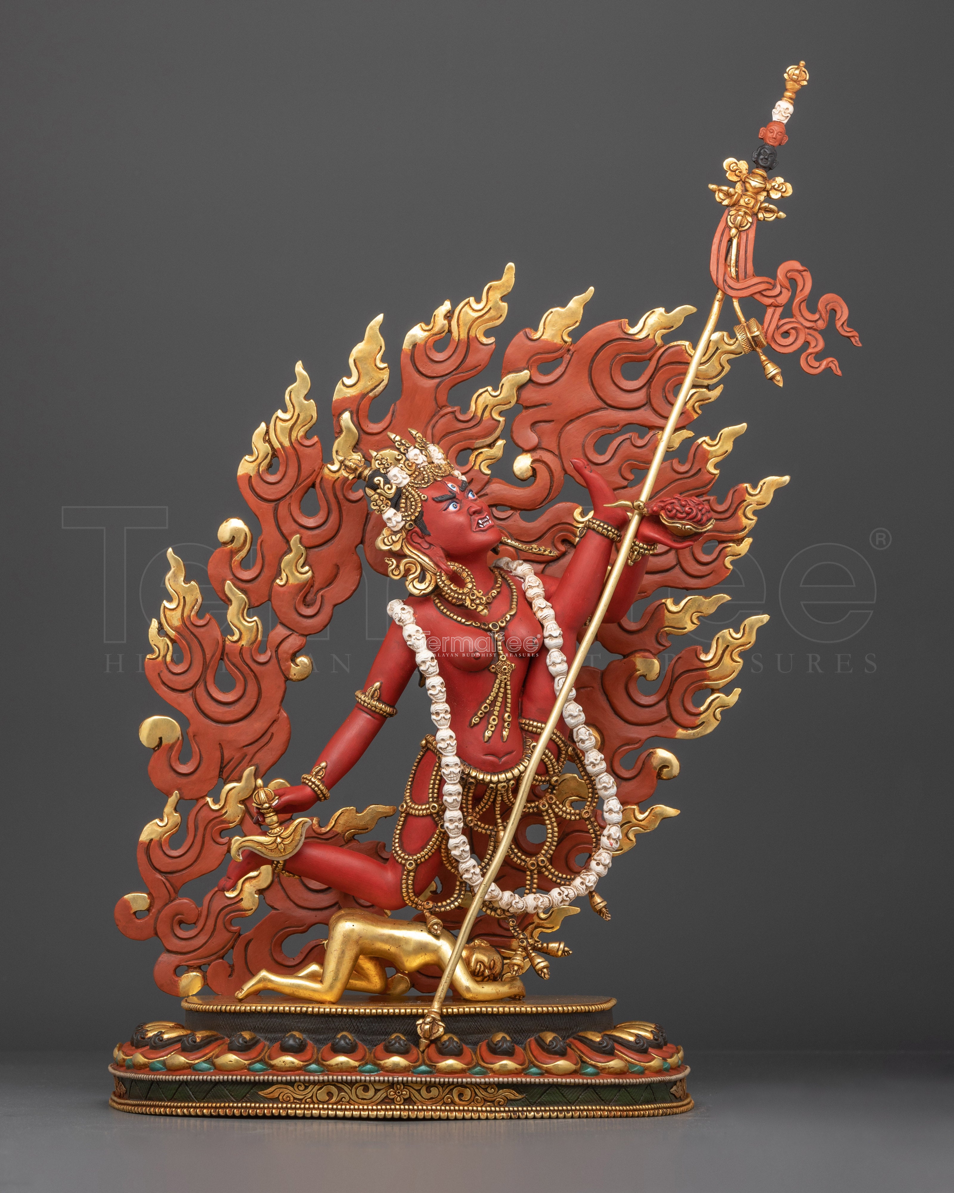 Traditional Artisan-Made Goddess Vajrayogini Statue | Embodiment of Wisdom