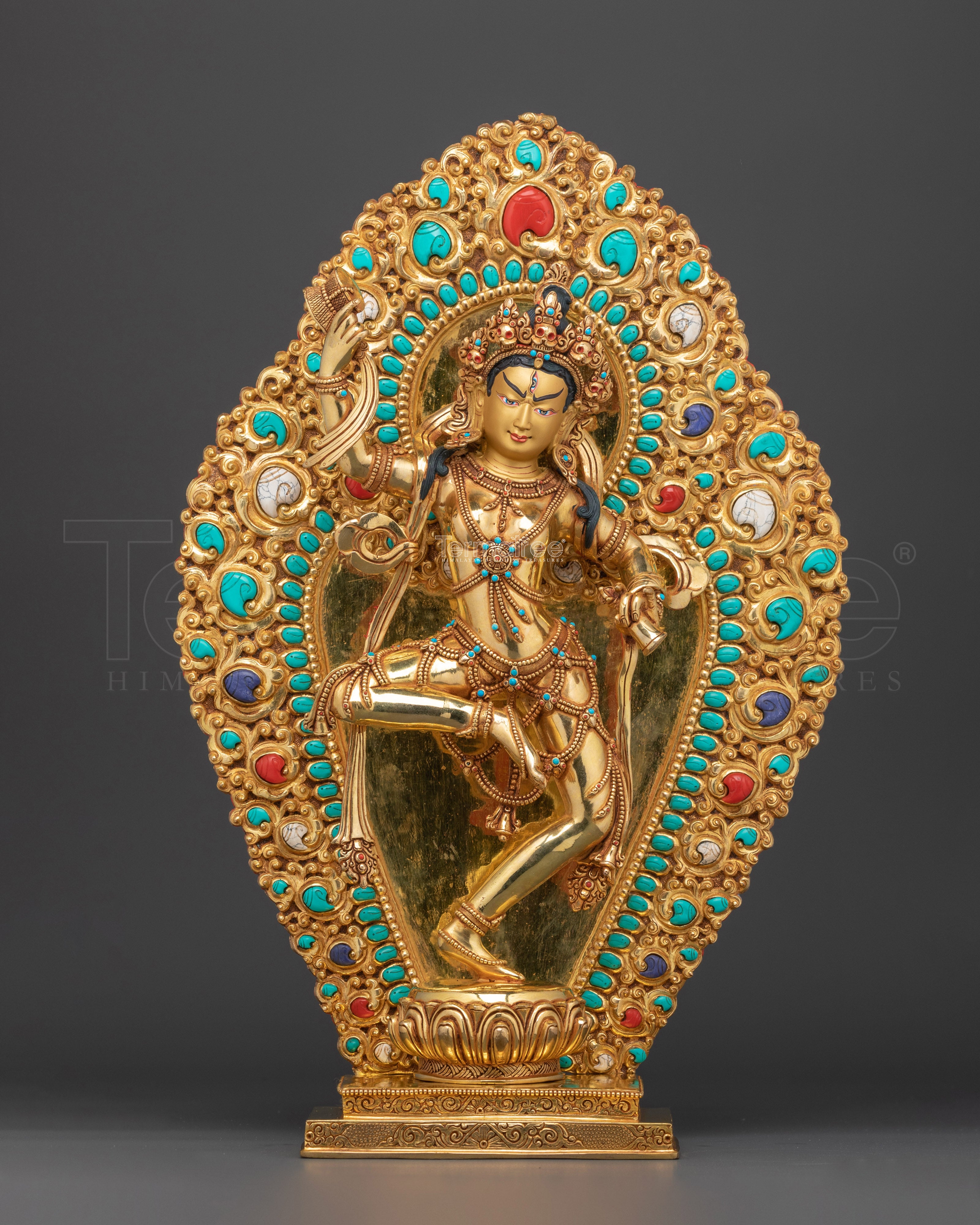 Majestic Yogini Machig Labdron Statue | Wisdom and Compassion Incarnate