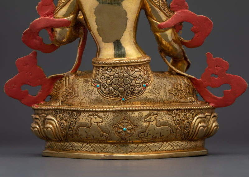 Handmade White Tara sculpture | Buddha of Compassion