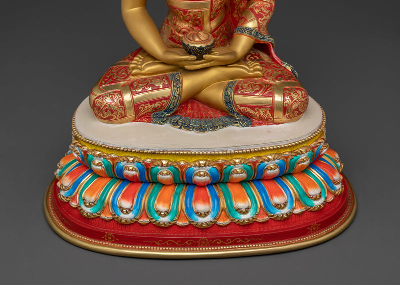 The Buddha of Infinite Light | Amitabha Buddha Copper Statue