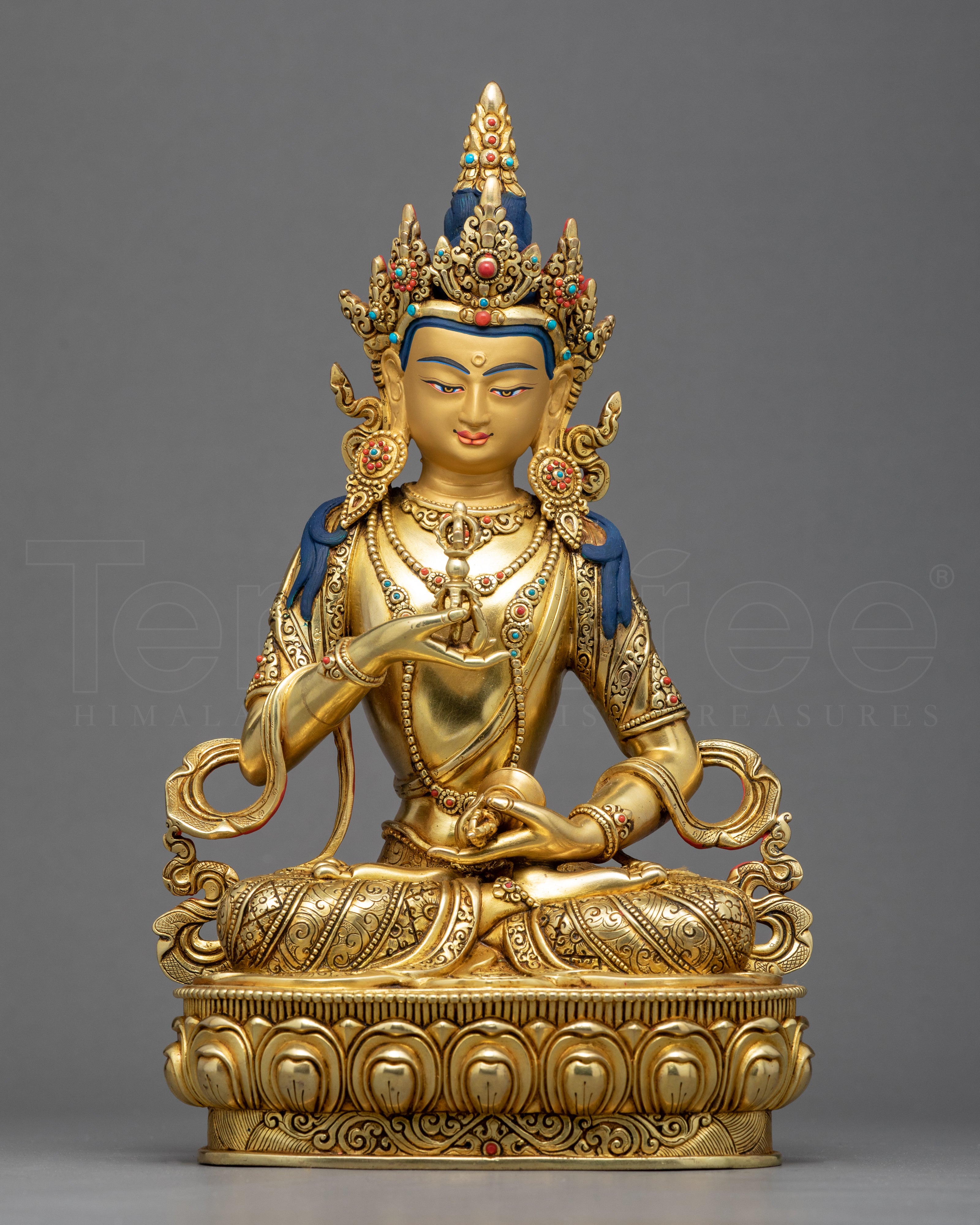Vajrasattva Statue | Traditional Himalayan Art of Nepal