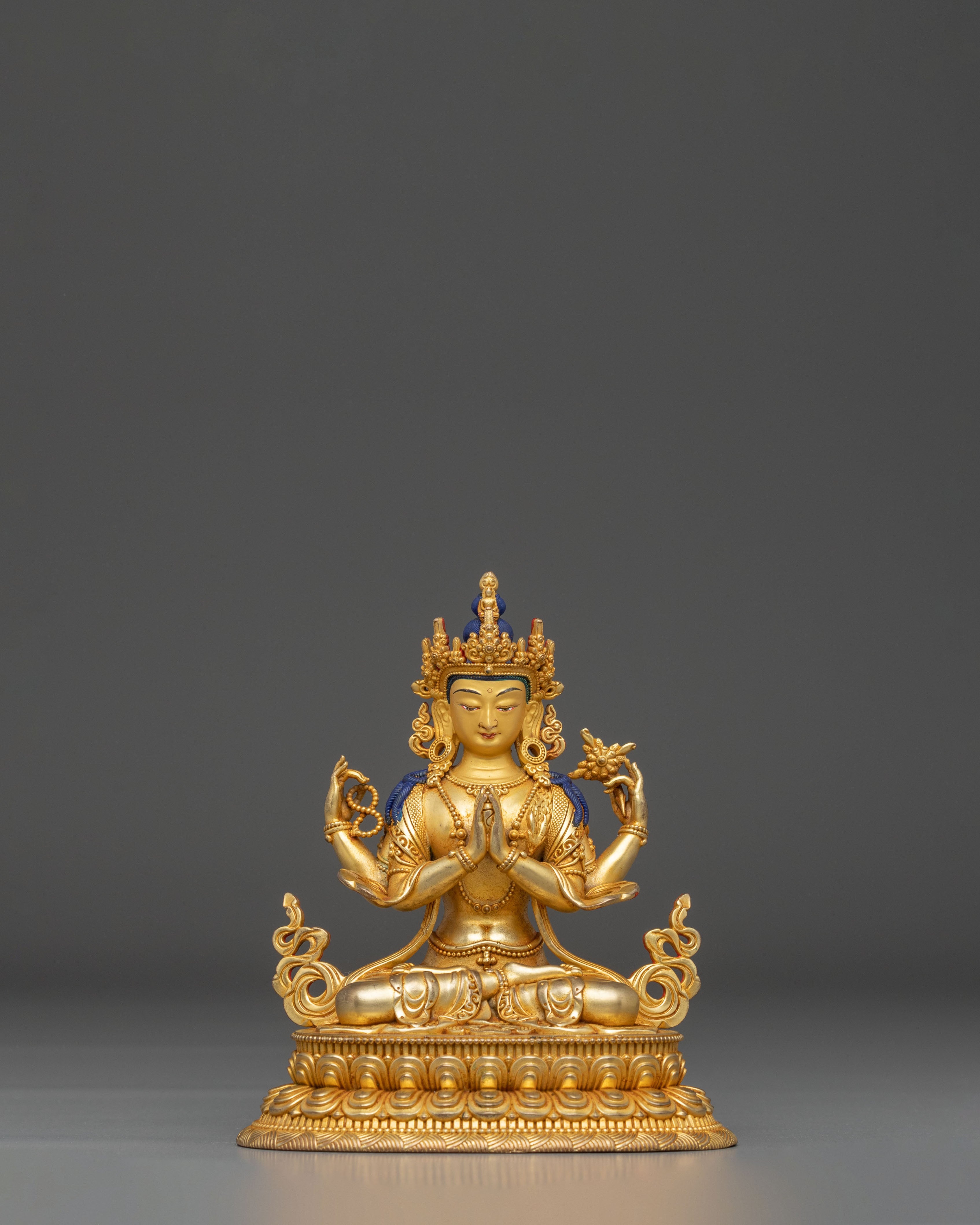 Chenrezig Statue: The Compassionate Bodhisattva | Tibetan Buddhist Deity