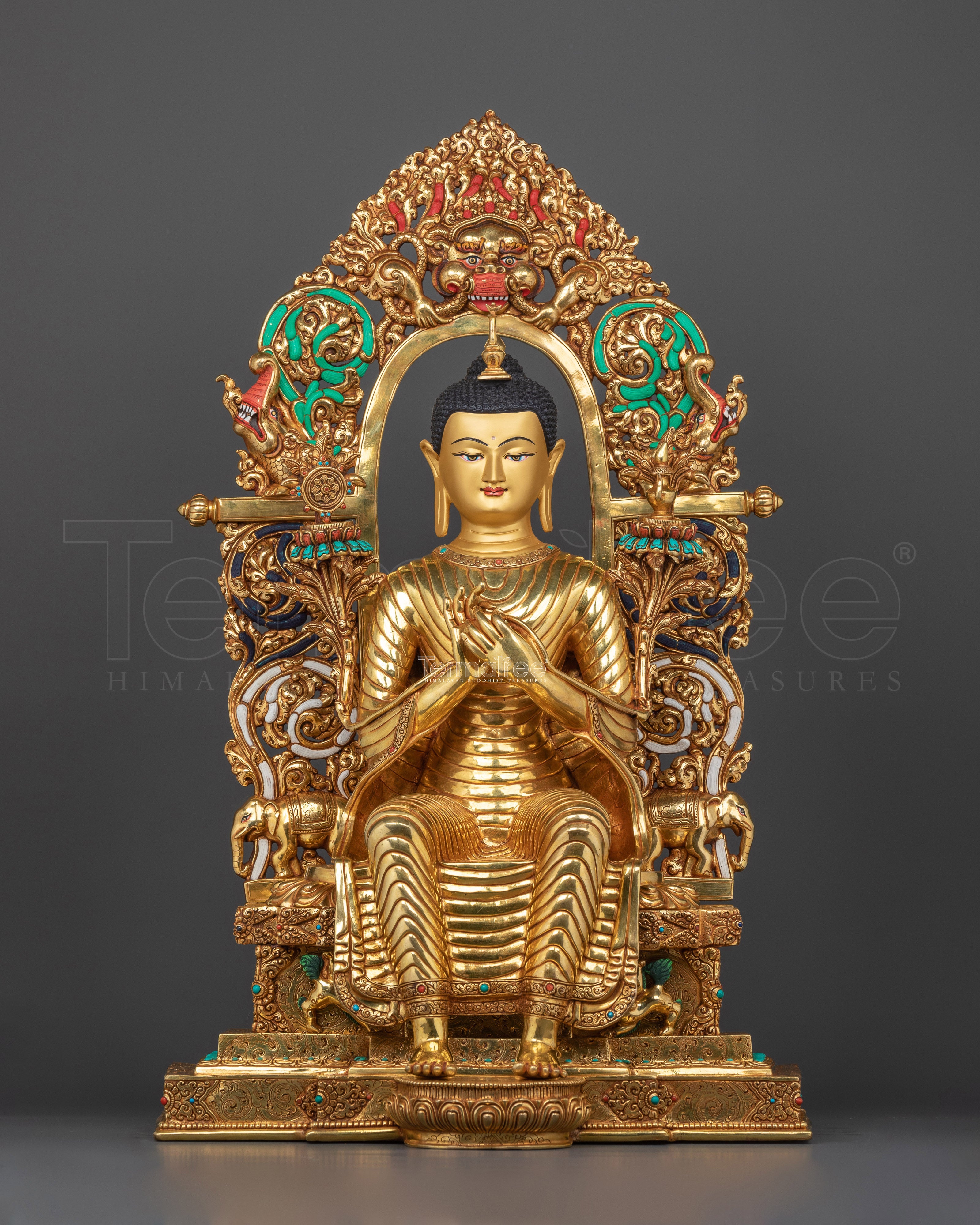 Embodiment of Loving-kindness Maitreya Buddha | Nepalese Sacred Buddhist Artwork