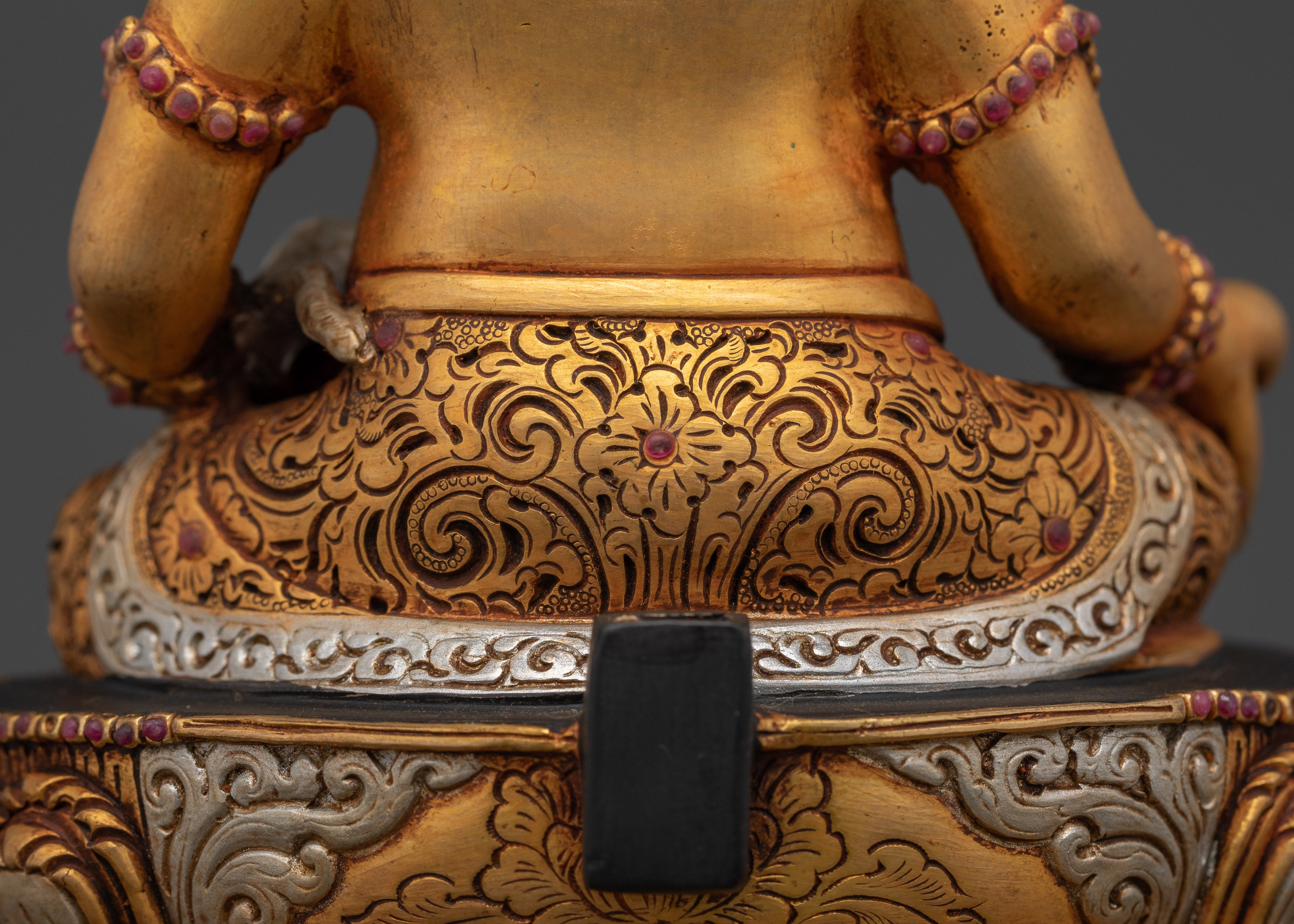 The Deity of Wealth and Prosperity | Yellow Dzambhala Exquisite Statue
