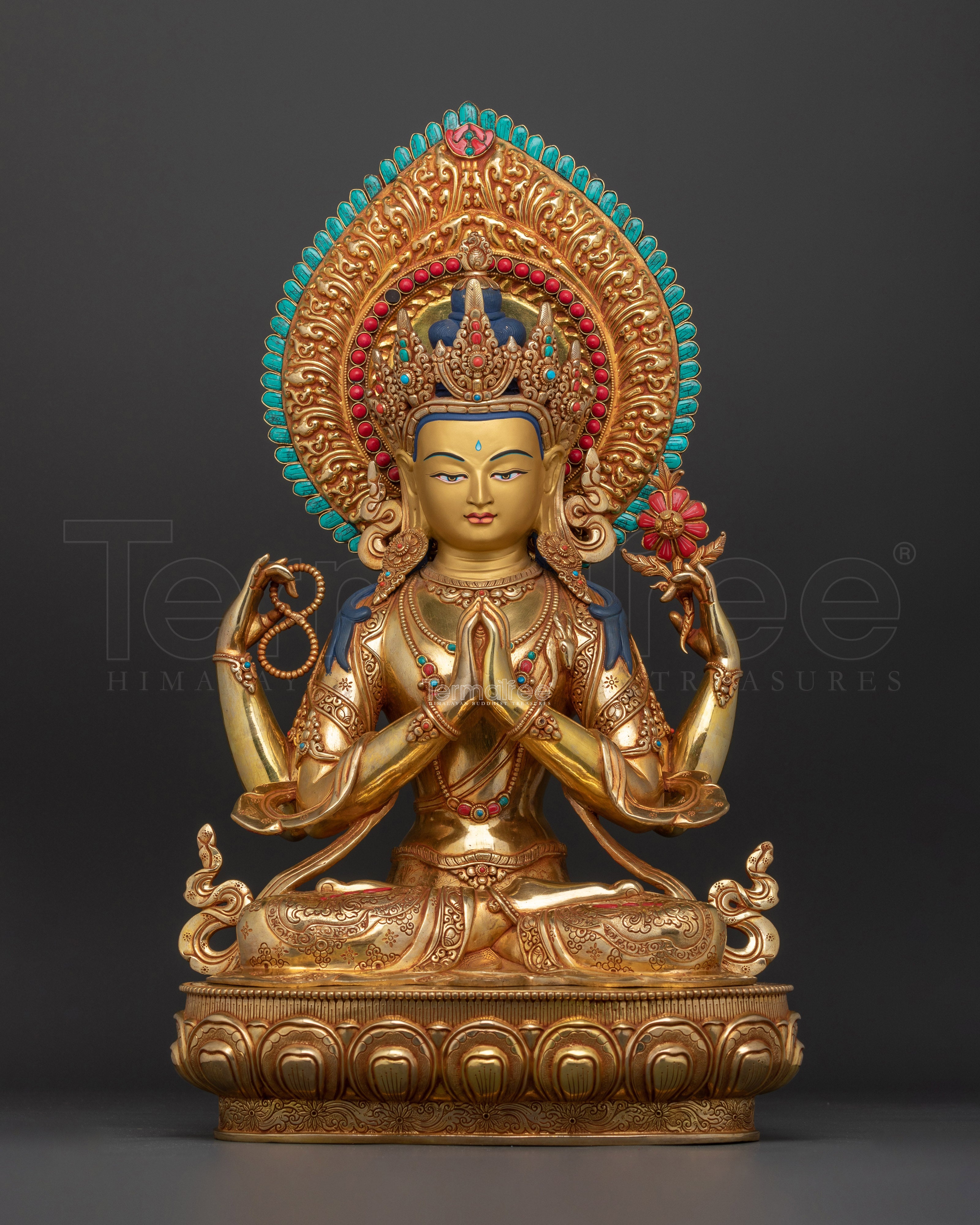 Sympathetic Chenrezig Buddha | Sacred Dharma Decor