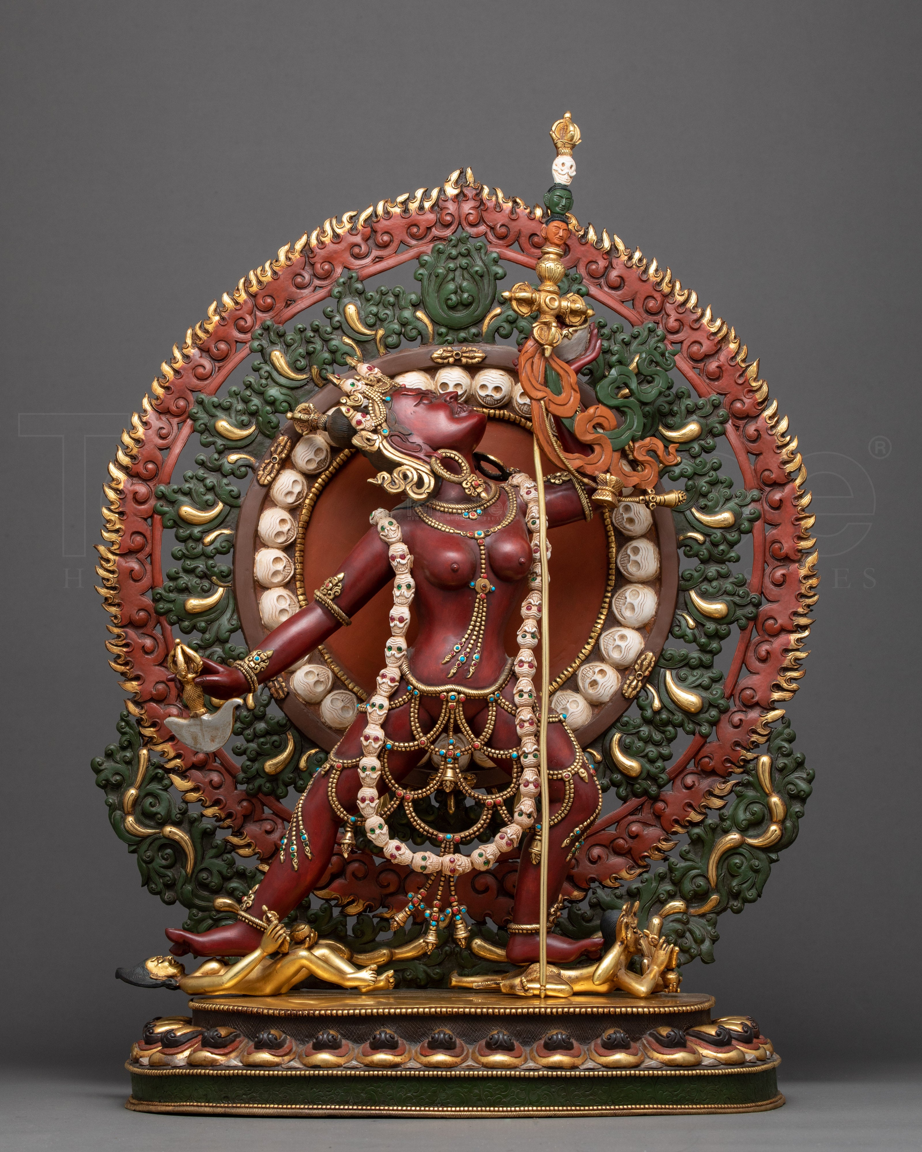 Vajrayogini Dakini Statue | Traditional Himalayan Buddhist Art