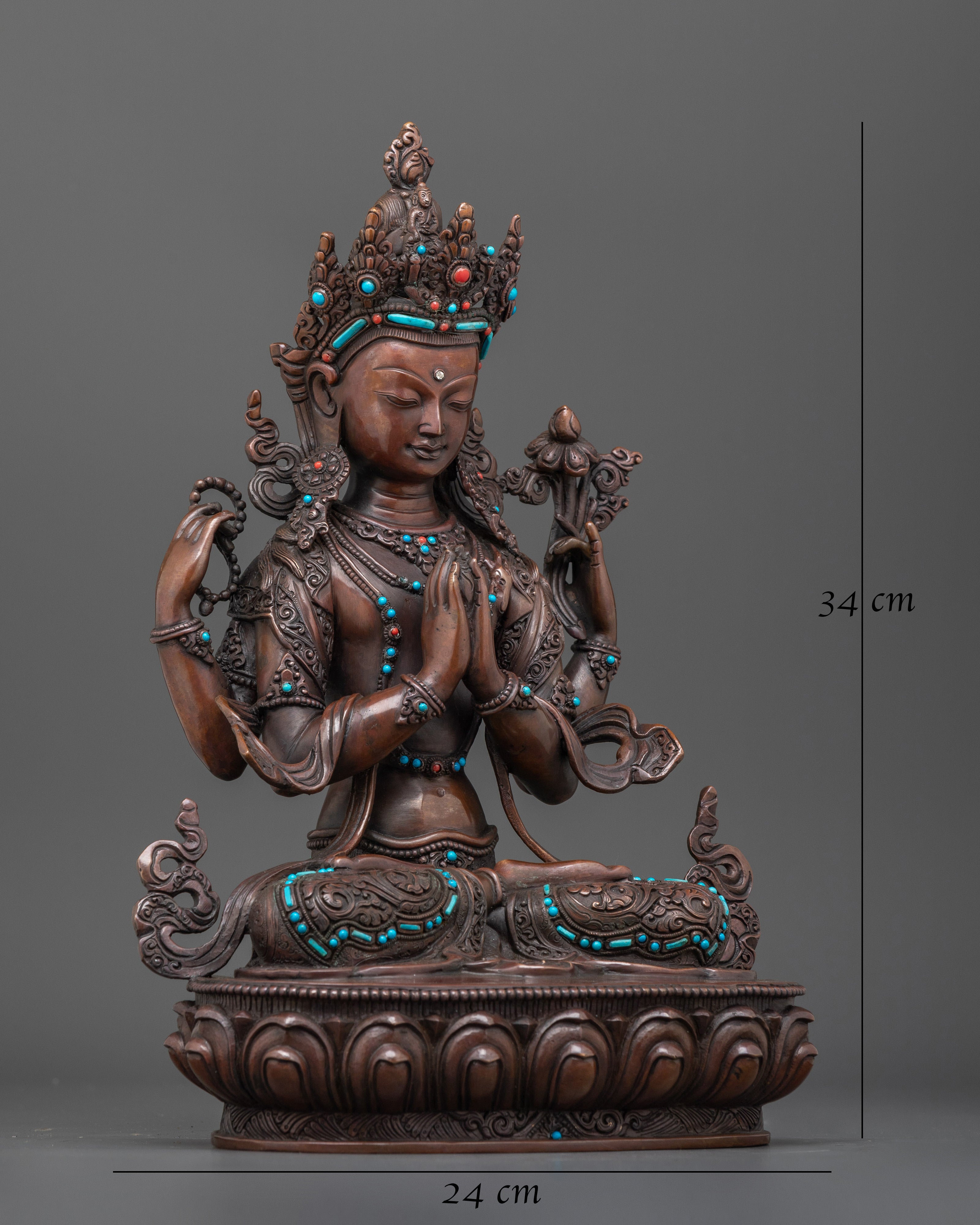 chenrezig-buddhist-copper-statue