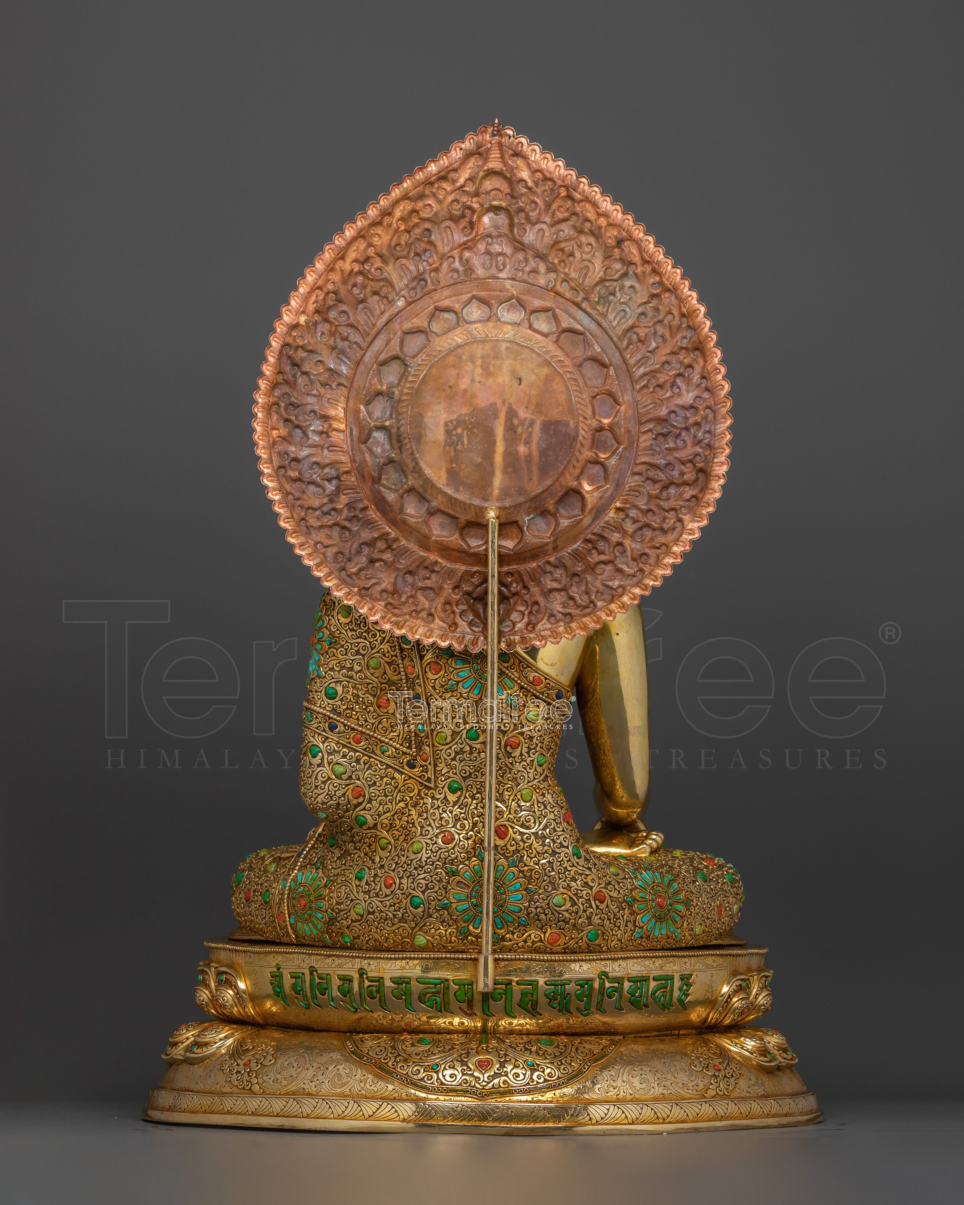24K Gold Gilded Shakyamuni Buddha | The Majestic Embodiment of Enlightenment