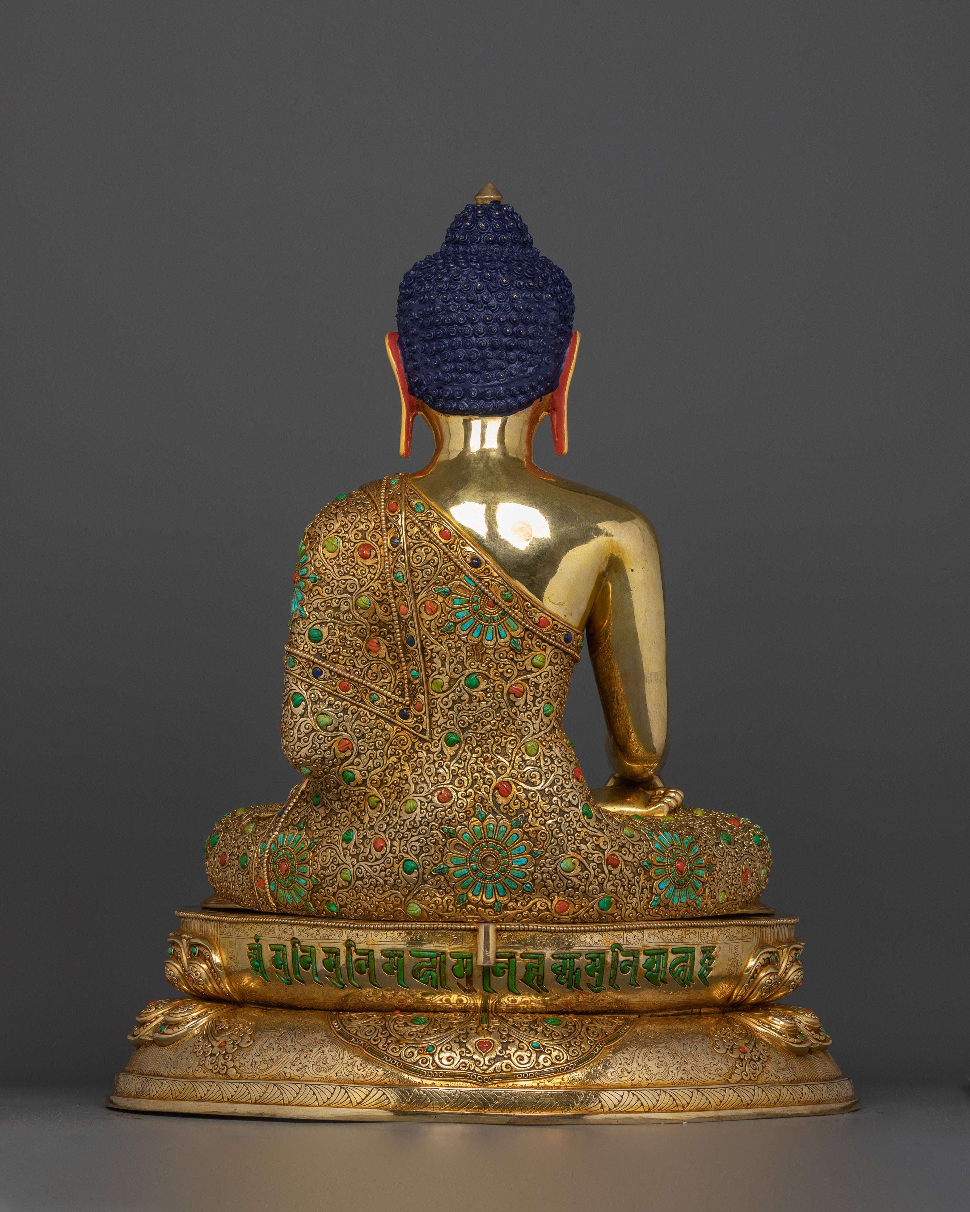 24K Gold Gilded Shakyamuni Buddha | The Majestic Embodiment of Enlightenment