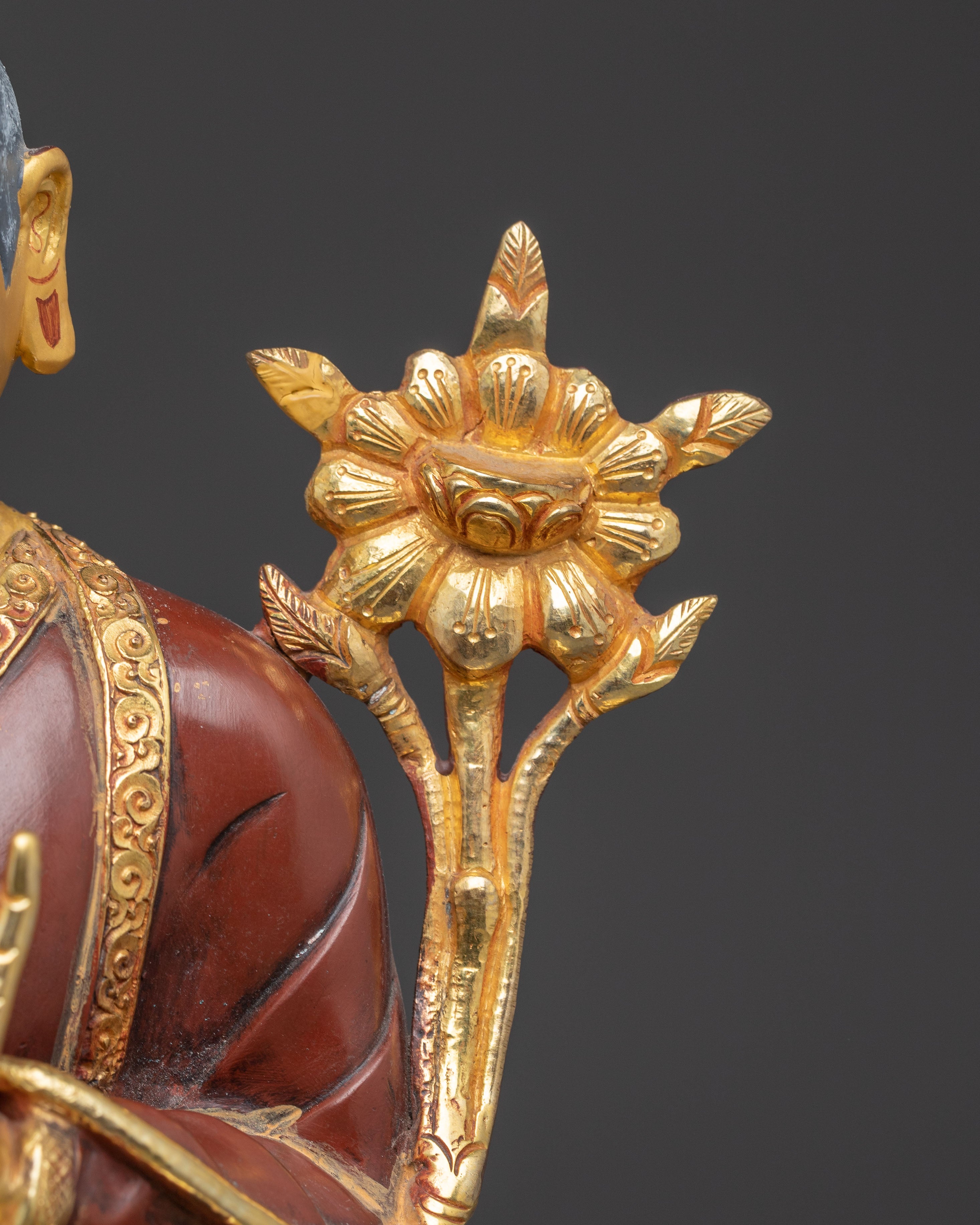 Revered Sakya Masters Statue Set | Traditional Himalayan Art