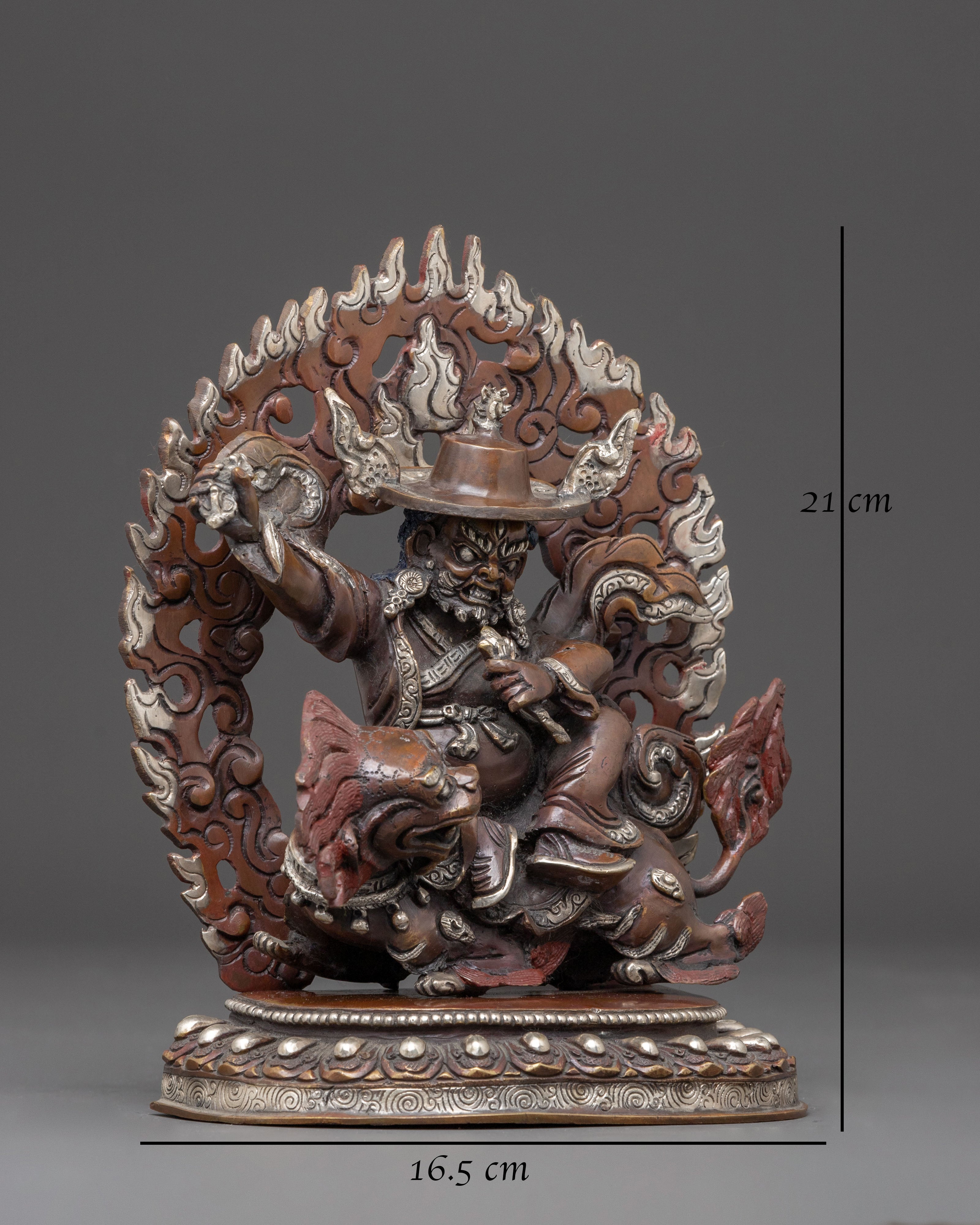 Mahakala Dorje Legpa Statue: Protector of the Dharma