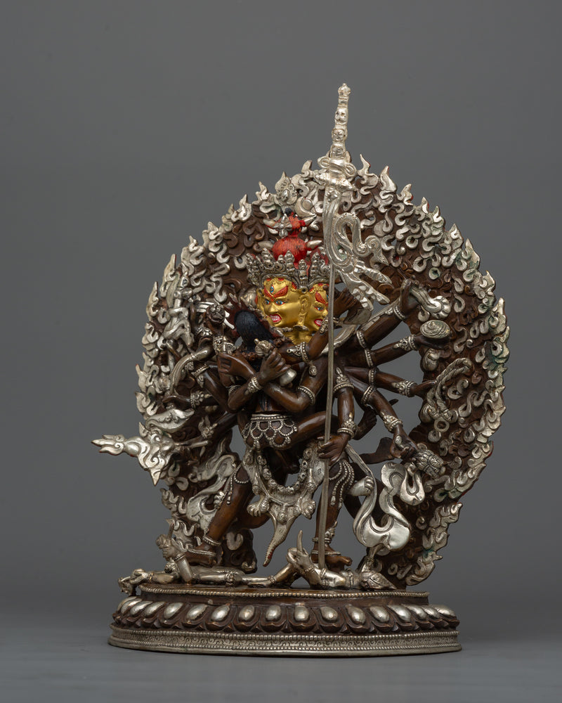 Tibetan Tantric Buddhist Chakrasamvara Statue | The Union of Wisdom