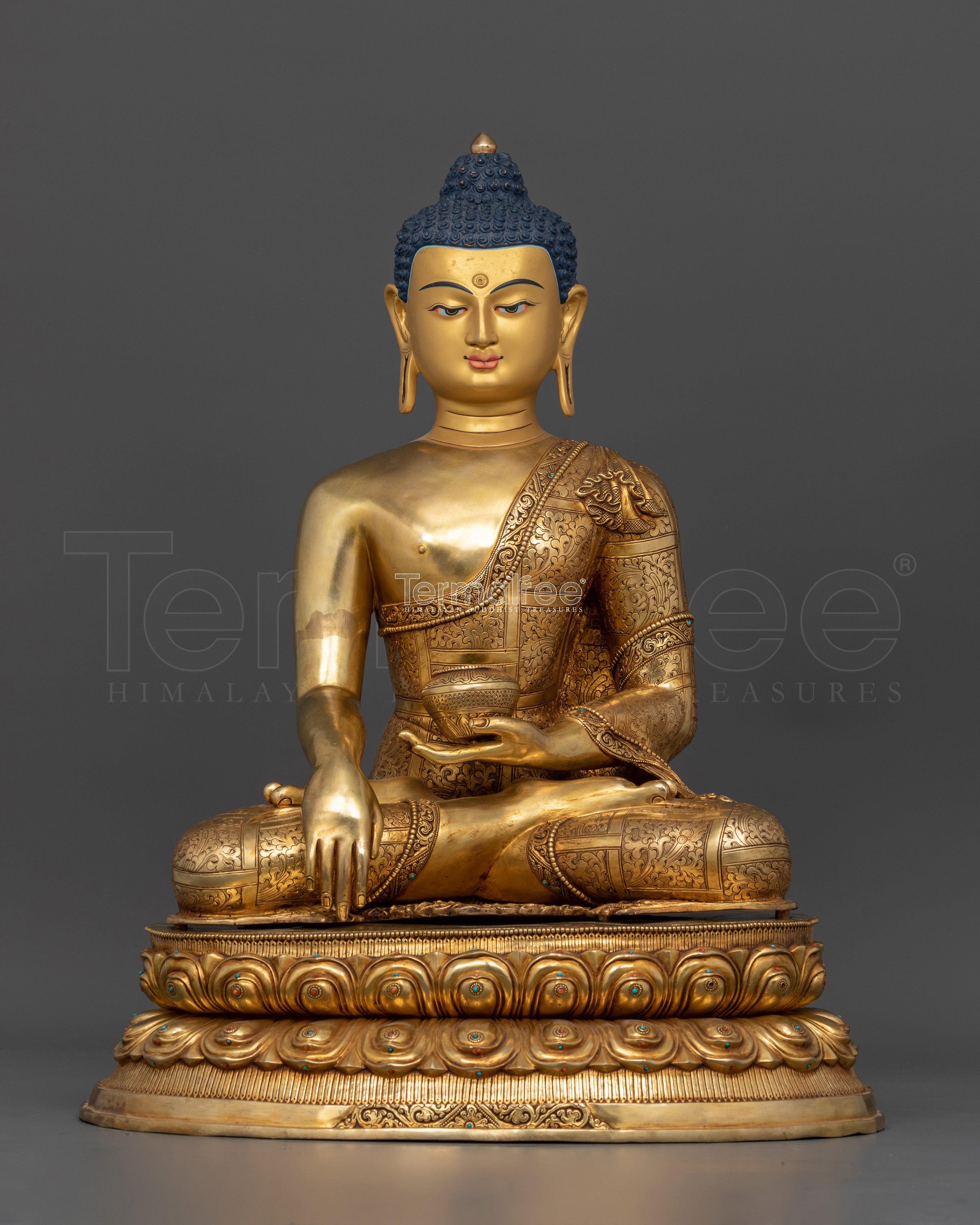Statue of the Buddha Shakyamuni | Tibetan Buddhist Sculpture