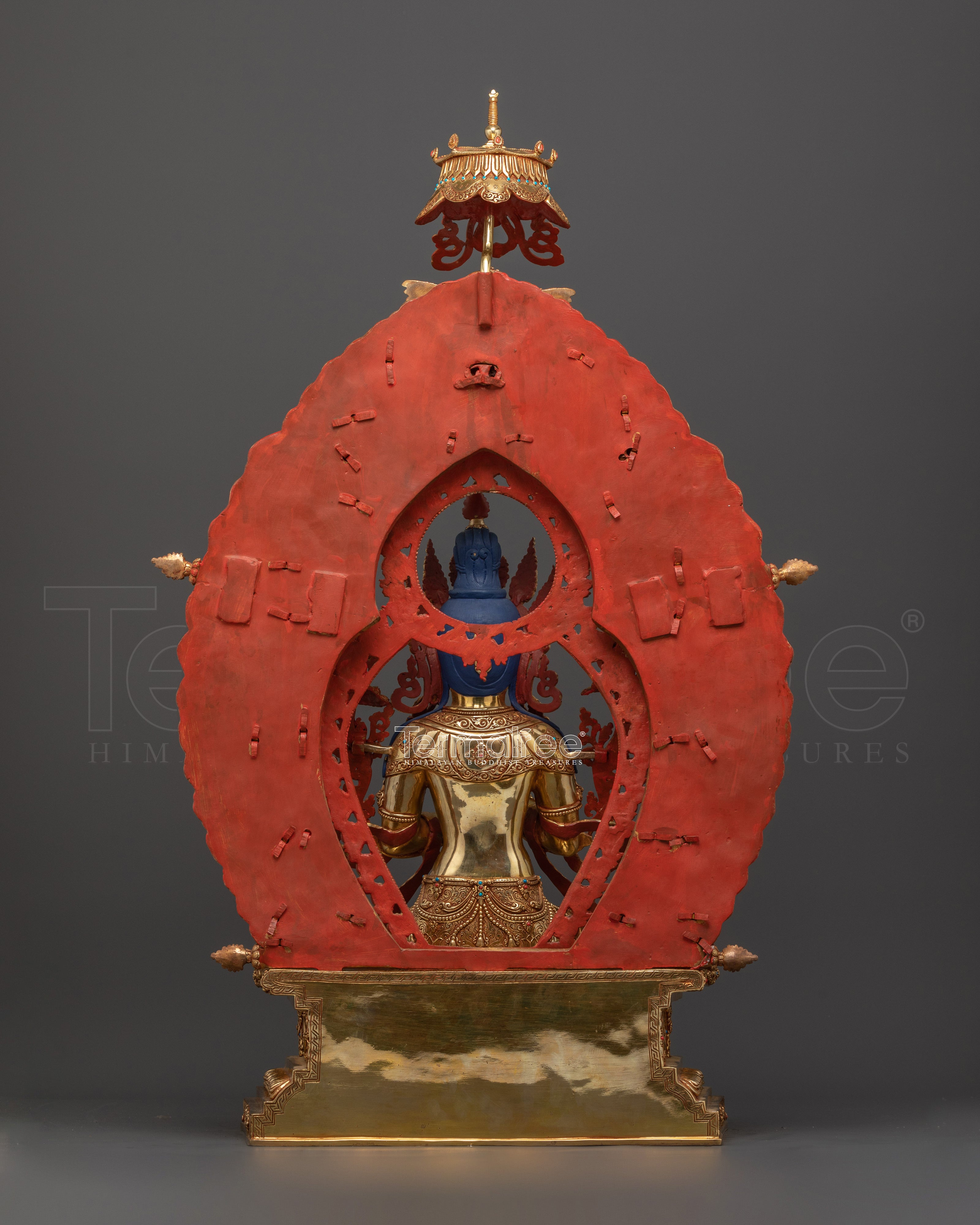 Buddha Maitreya Sculpture | Handcrafted Deity In Dharmachakra Mudra