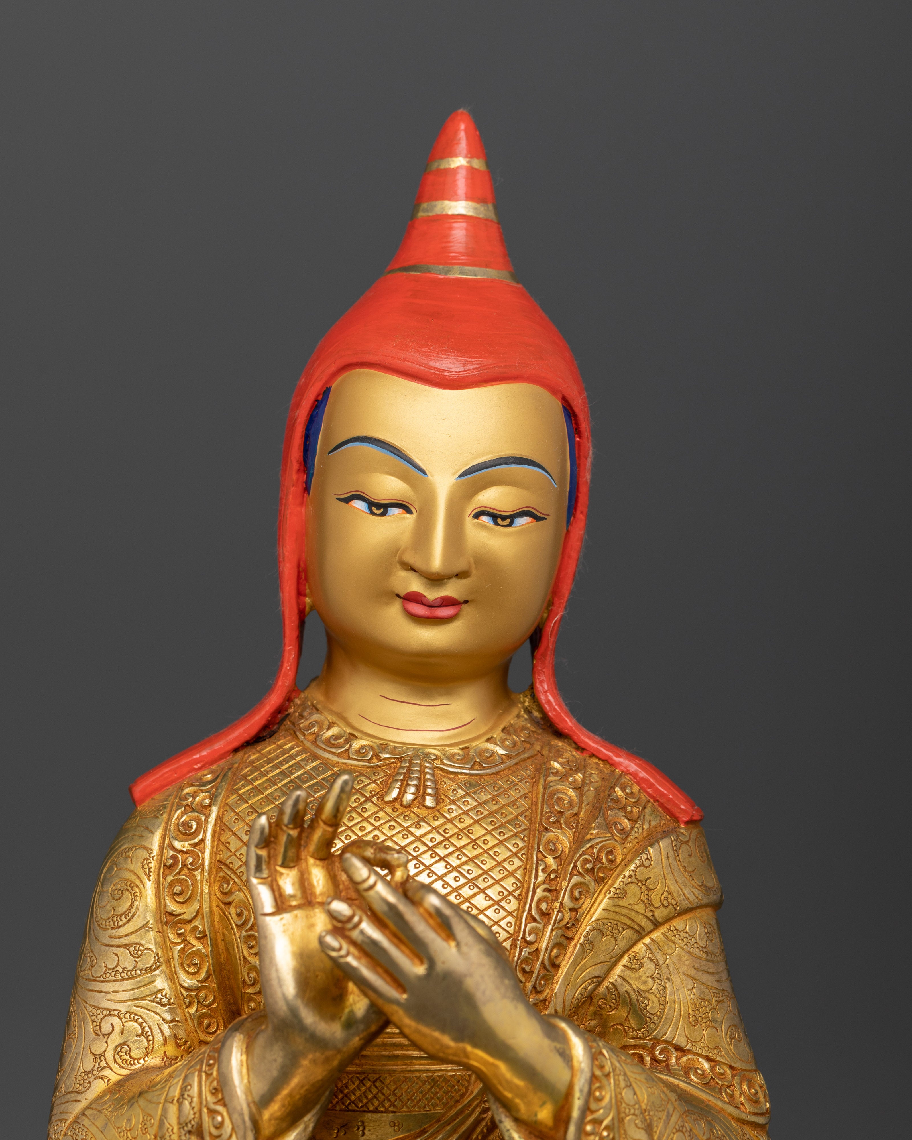 Handmade Atisa Figurine | The Buddhist Master of Wisdom and Spiritual Enlightenment