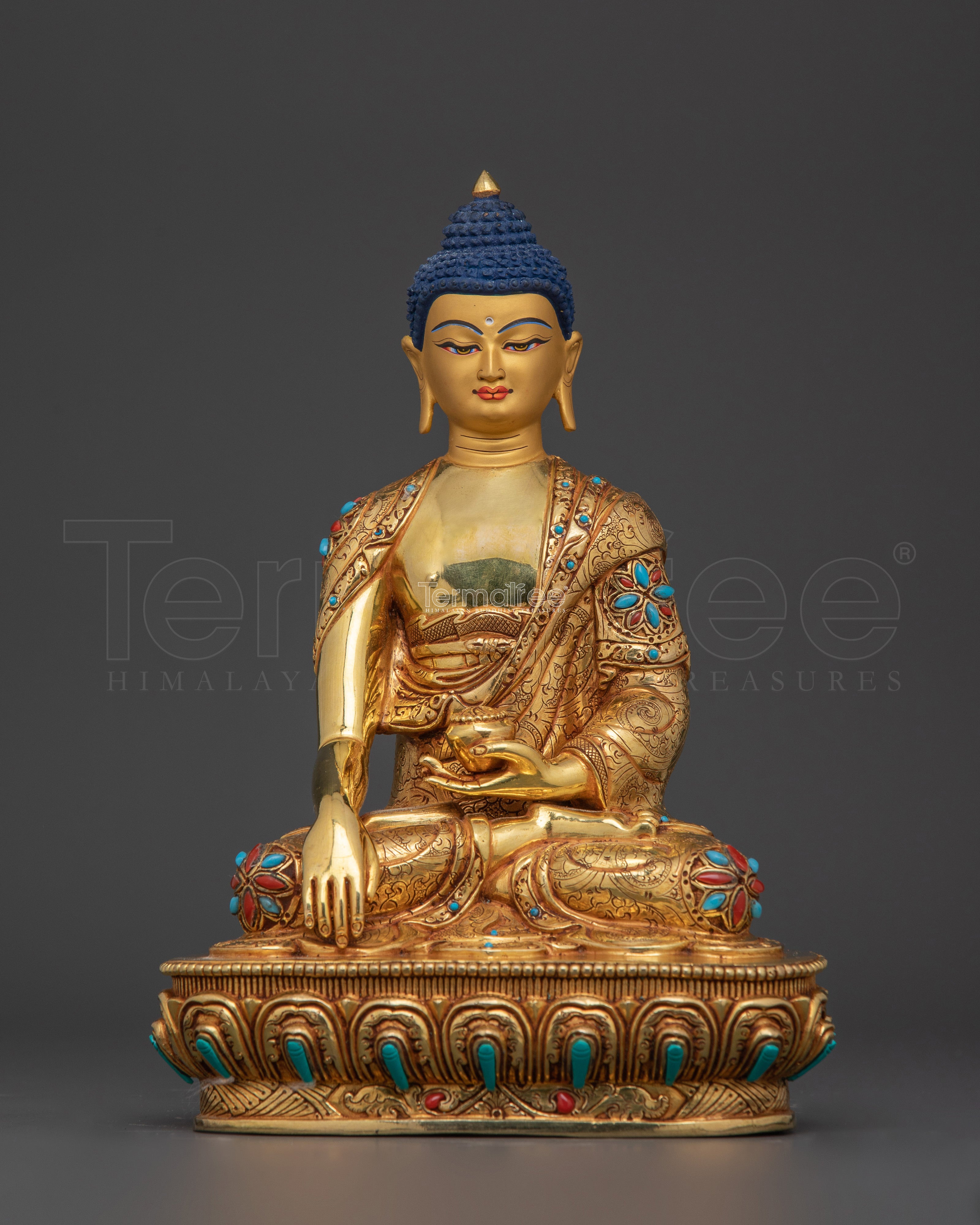 Shakyamuni Buddha The Teacher of Dharma | Tibetan craftsmanship Decor