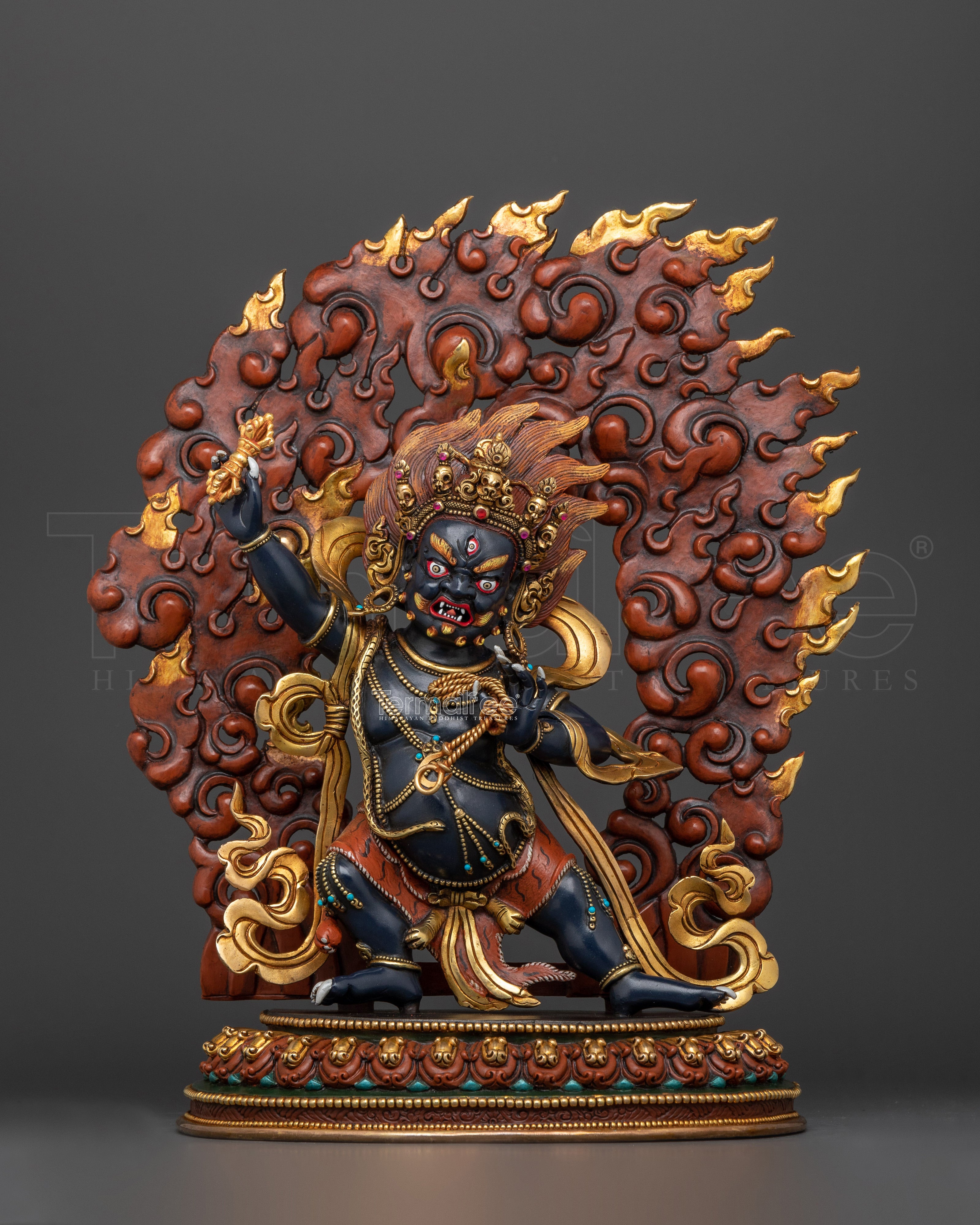 Sacred Vajrapani Figurine | Holder of Vajra
