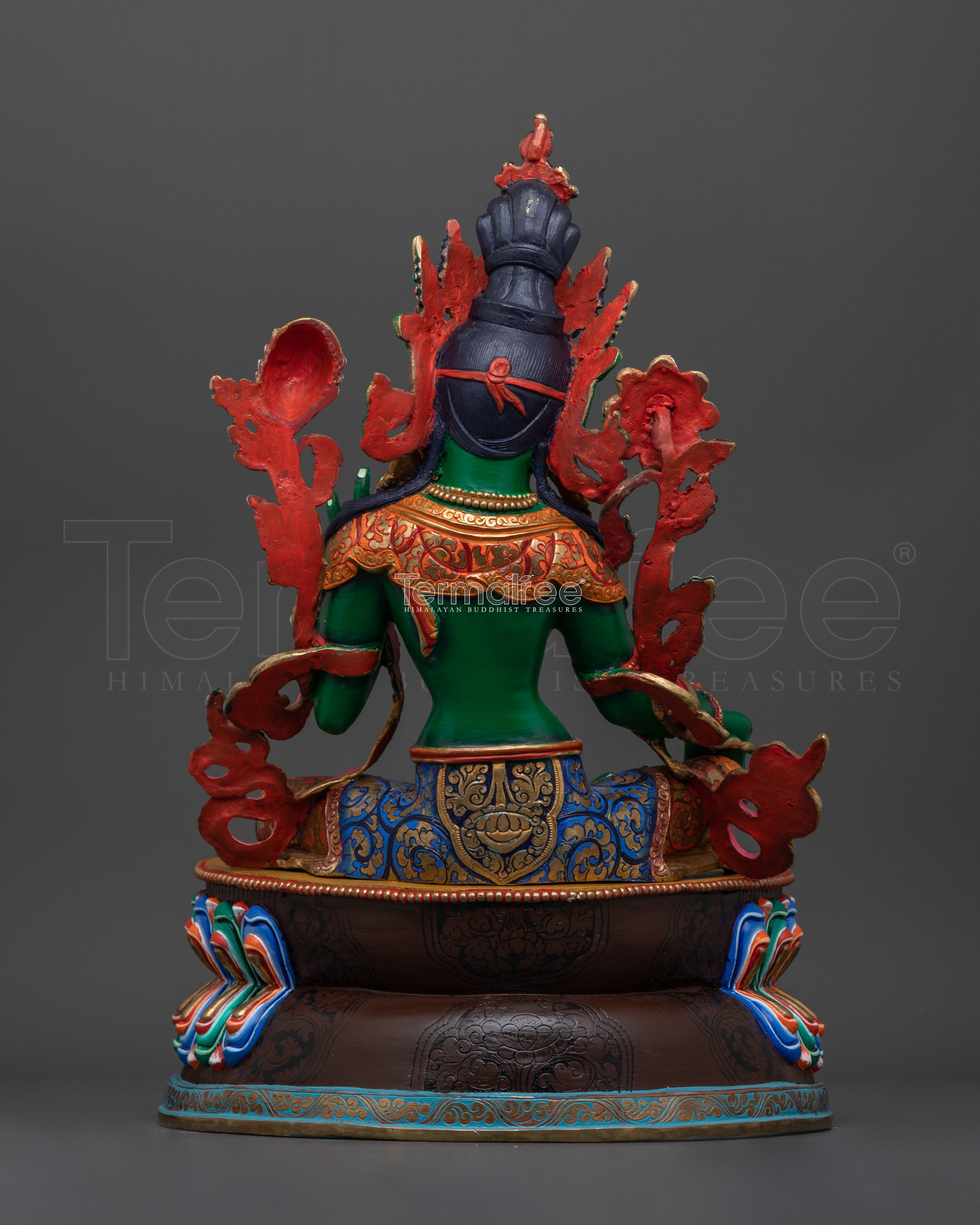Meditation Green Tara Statue | Dharma Buddha Tara