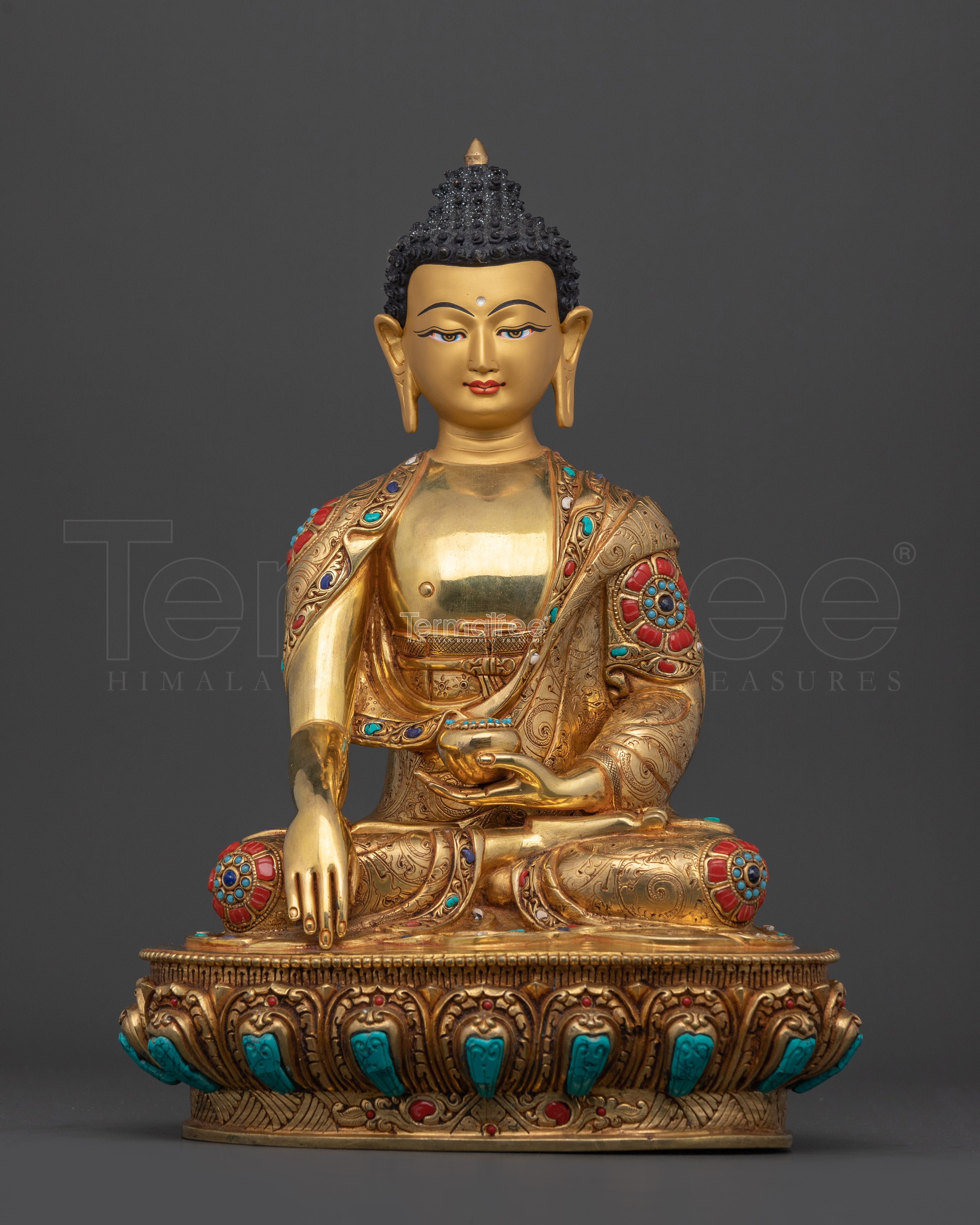 Lord Shakyamuni Buddha Prayer Statue | Ideal for Prayer, Meditation, and Mindfulness