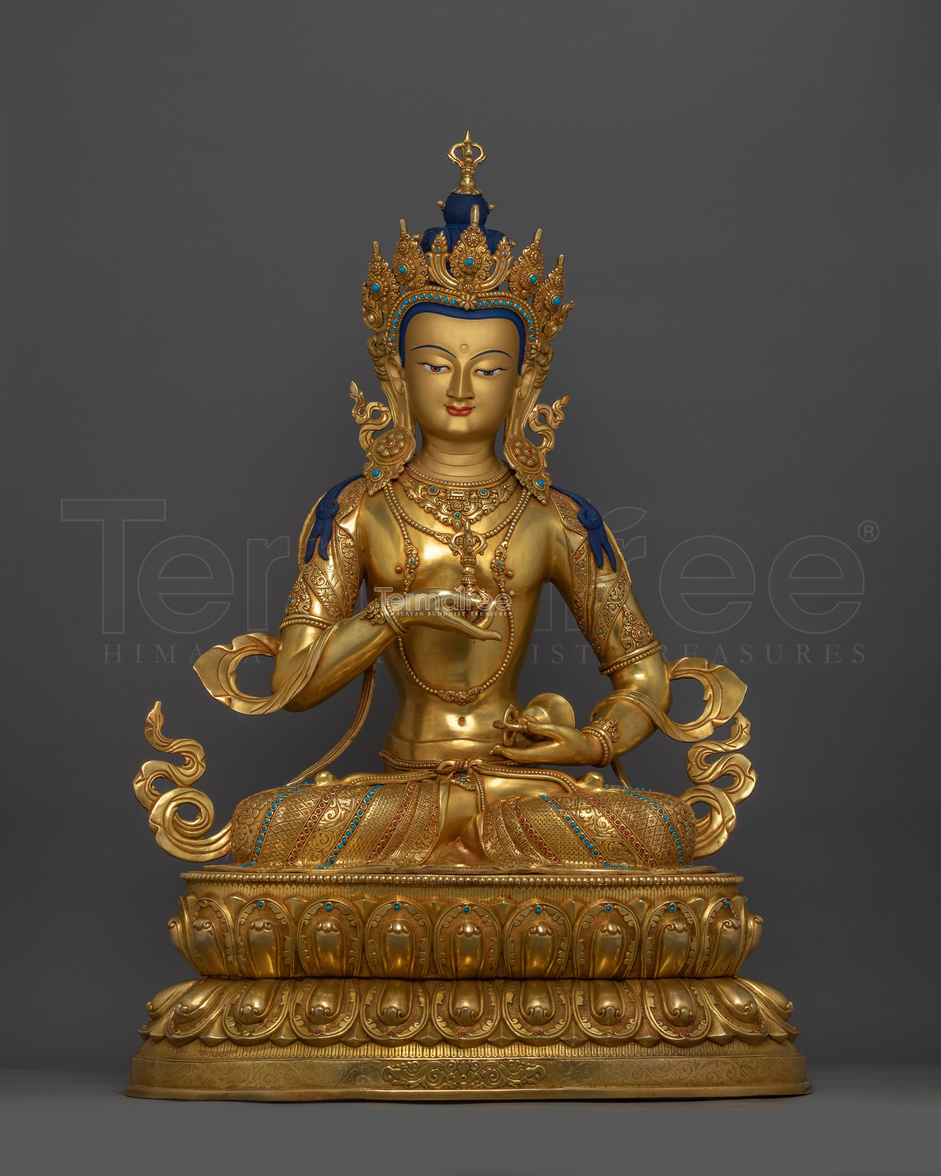 Vajrasattva Prayer Statue | Tibetan Buddhist Deity of Purification