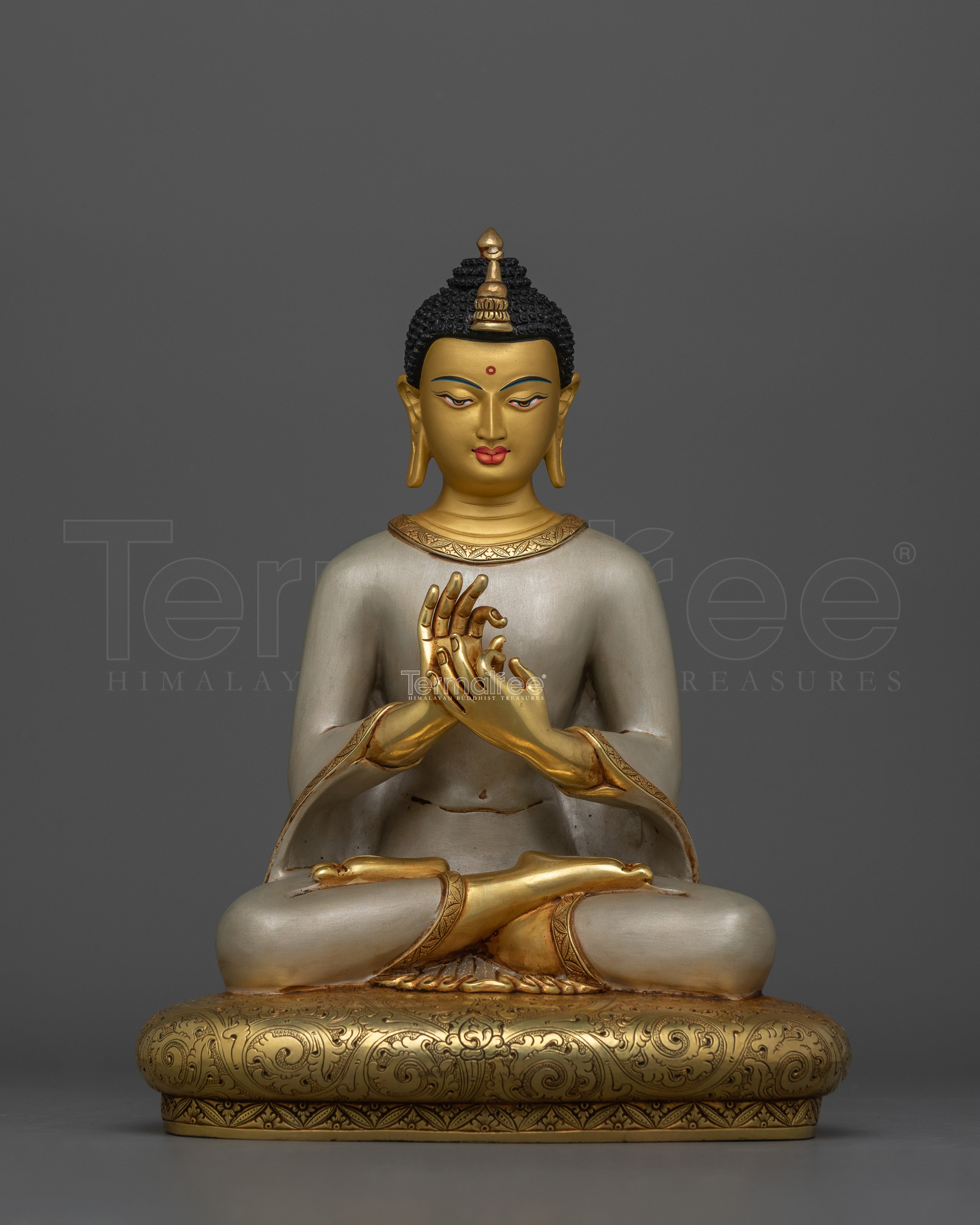 Enlightened Maitreya Buddha Statue | 11.2-Inch Bodhisattva of the Future